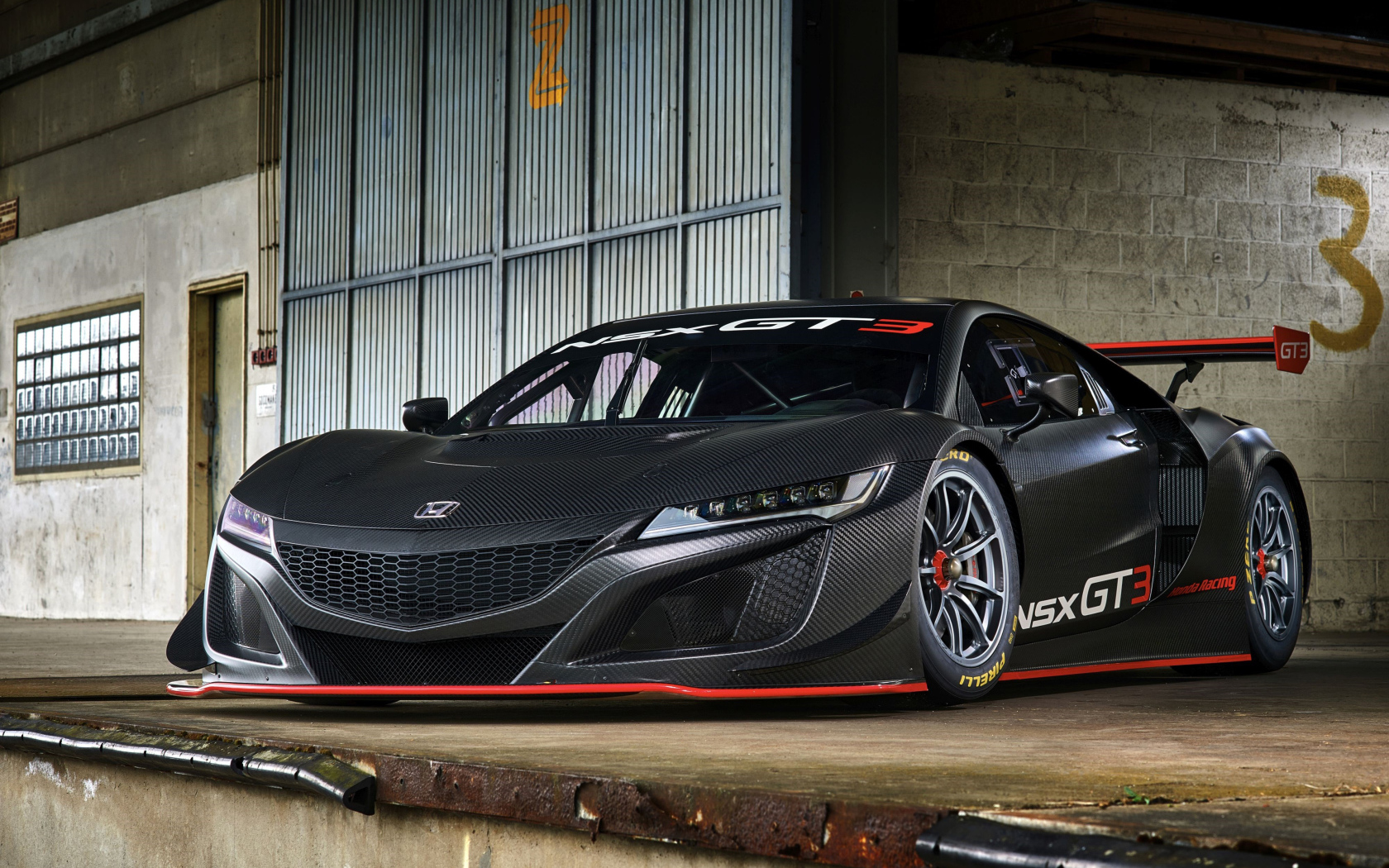 Спортивный автомобиль Honda NSX GT3, 2017