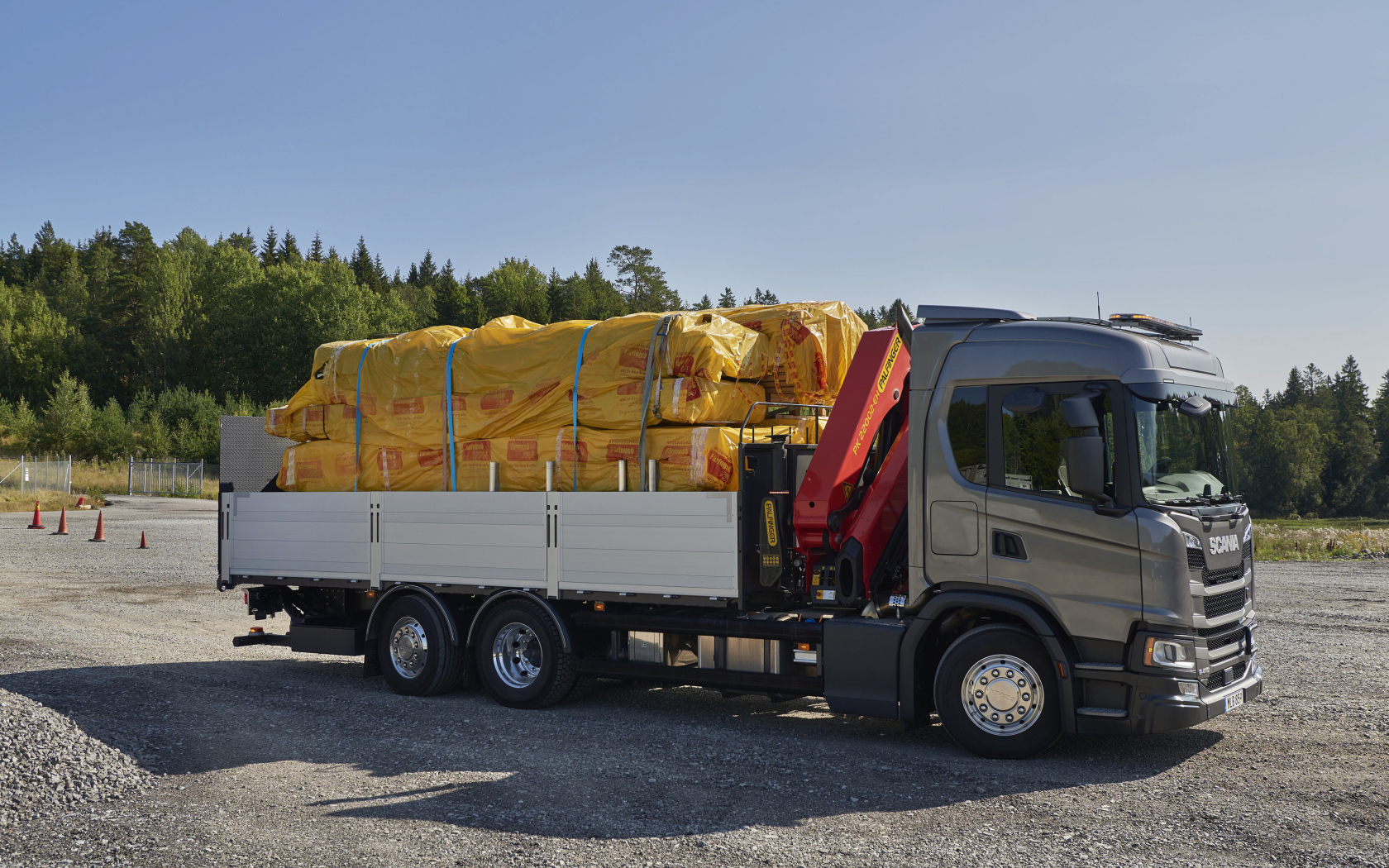 Loaded truck Scania G 410, 2017
