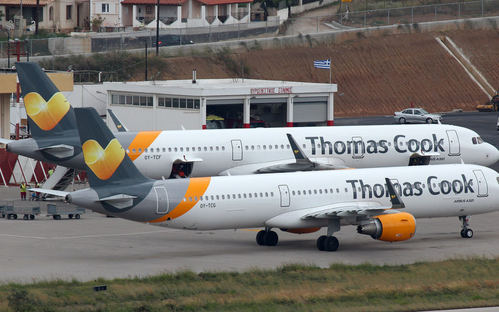 Airbus A321 авиакомпании Thomas Cook