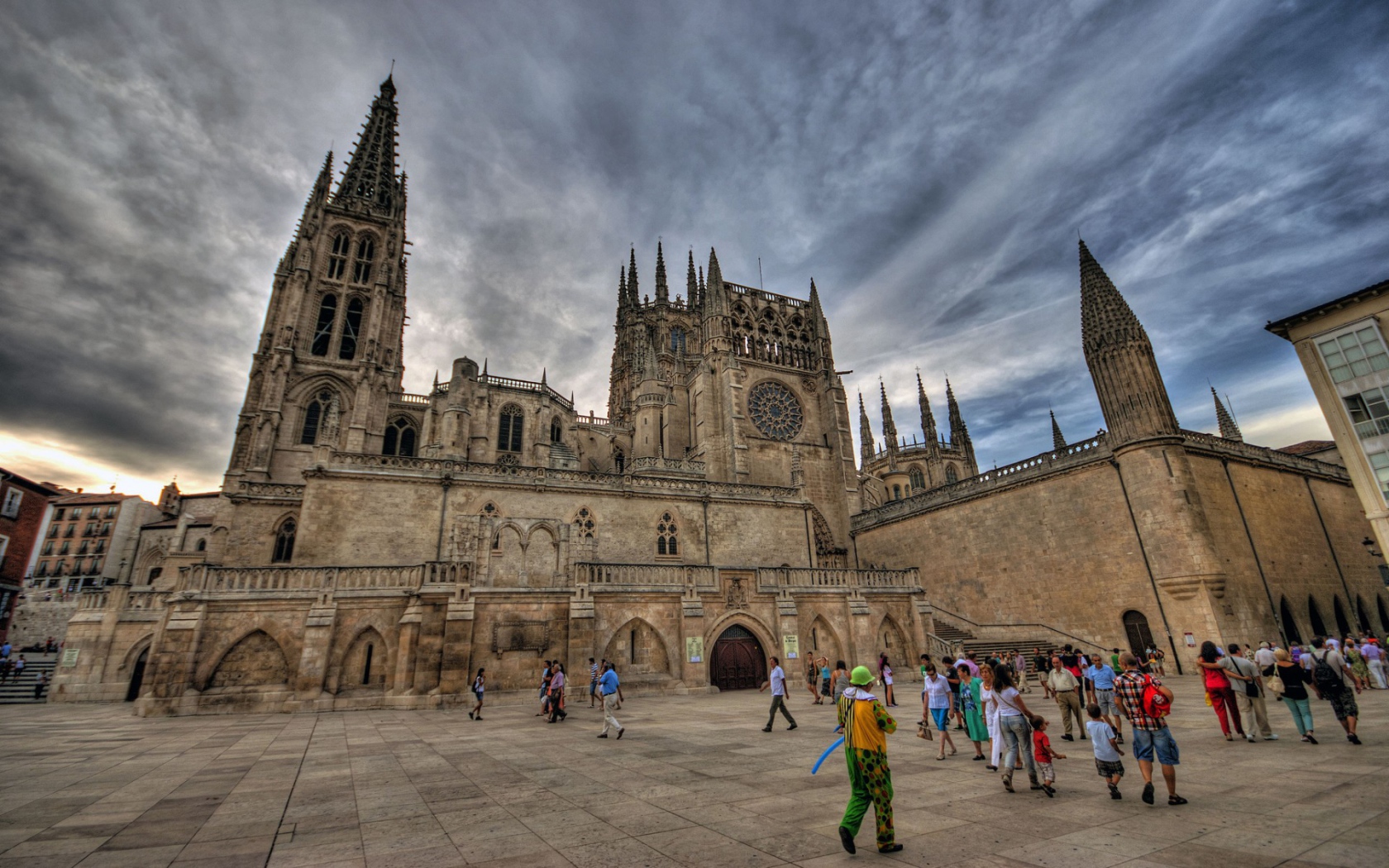 Кафедральный собор город Бургос 