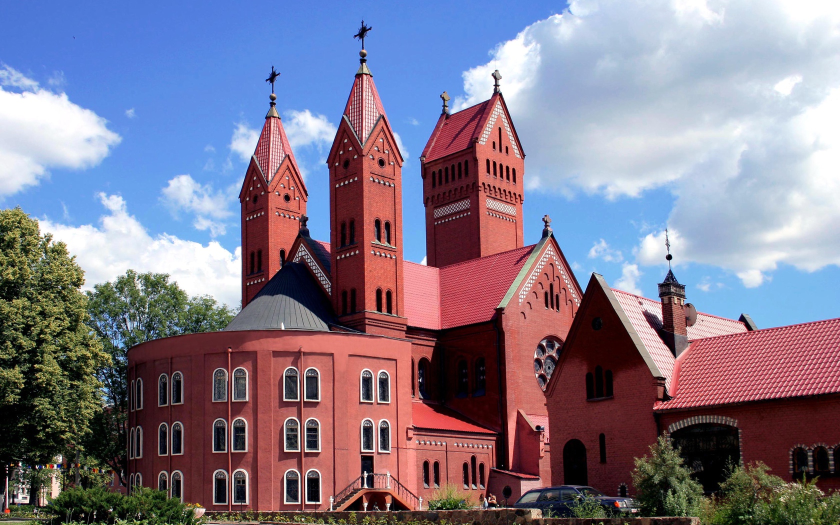 Костёл Святого Симеона и Святой Елены город Минск 