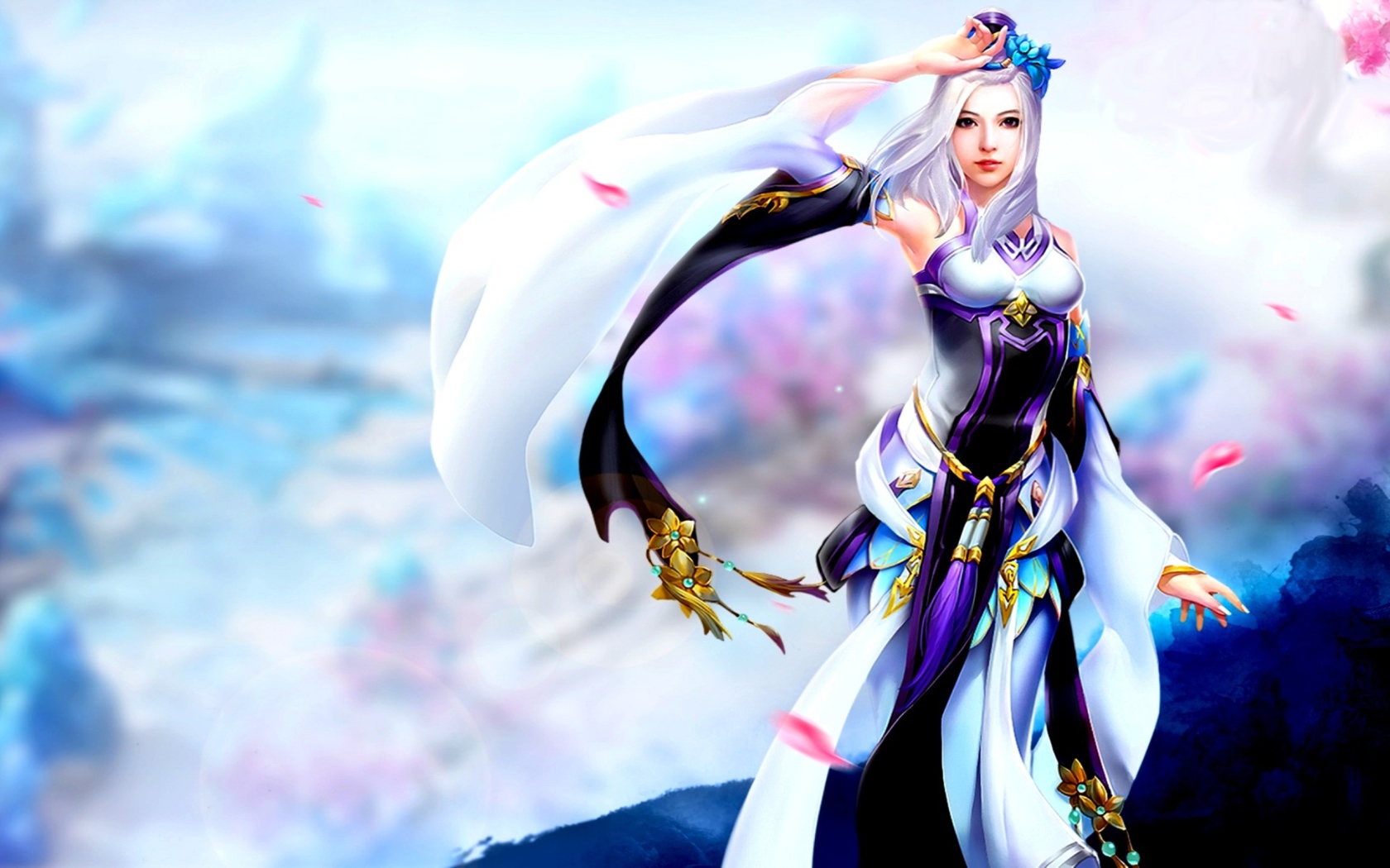 Фантастическая красивая девушка 