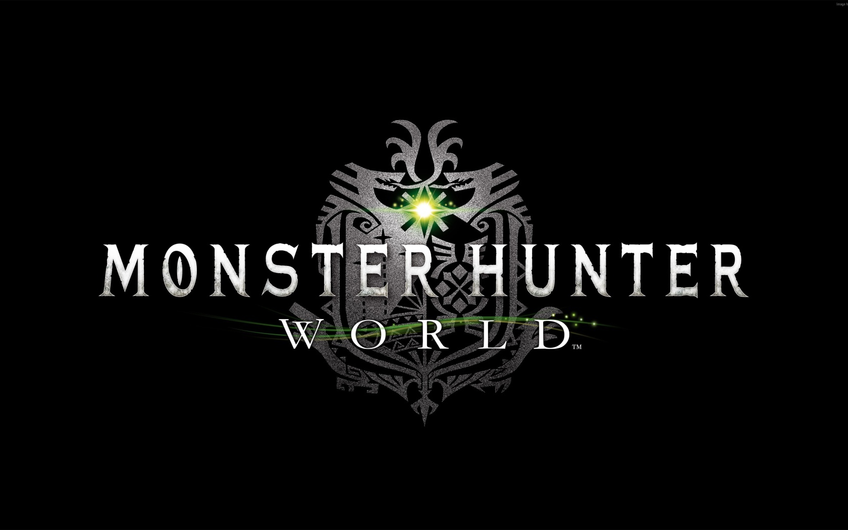 Логотип новой компьютерной игры Monster Hunter. World,  2018