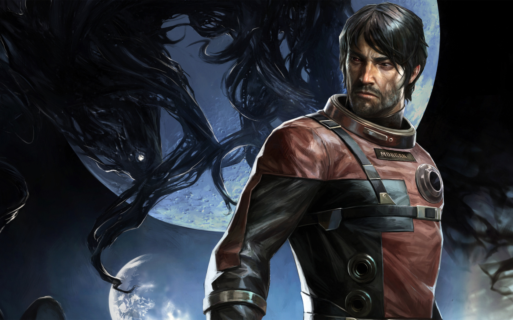 Morgan главный персонаж игры Prey 2017 