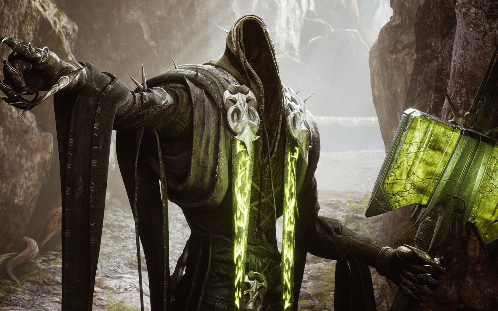 Севарог с кувалдой персонаж игры Paragon 2017 