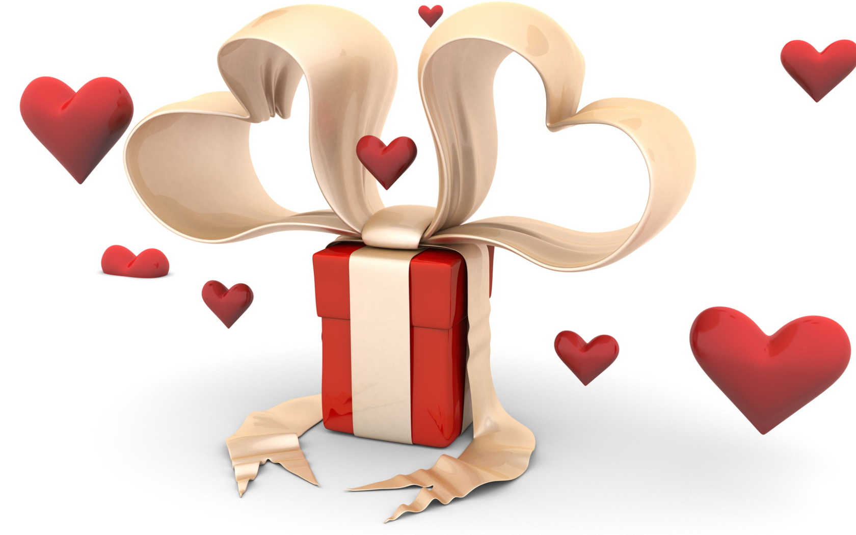 Наполненный любовью подарок на День Святого Валентина  