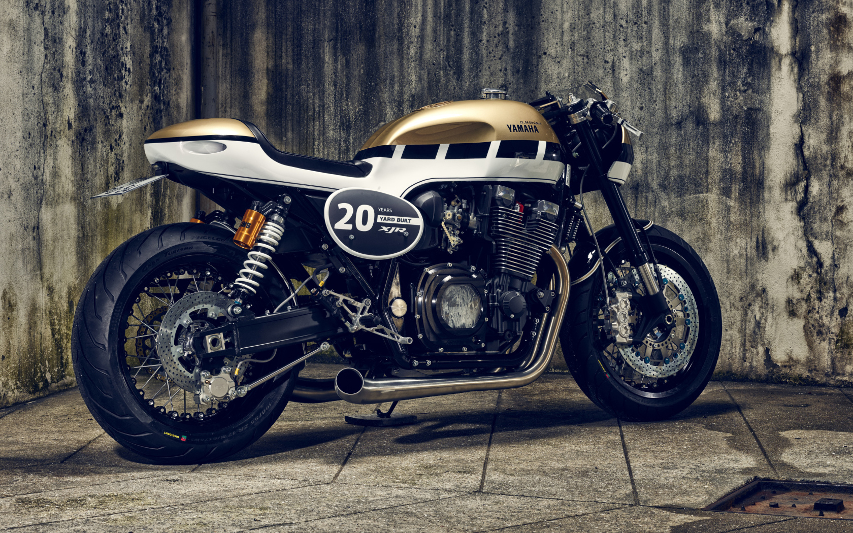 Быстрый мотоцикл Yamaha Yard Built XJR1300