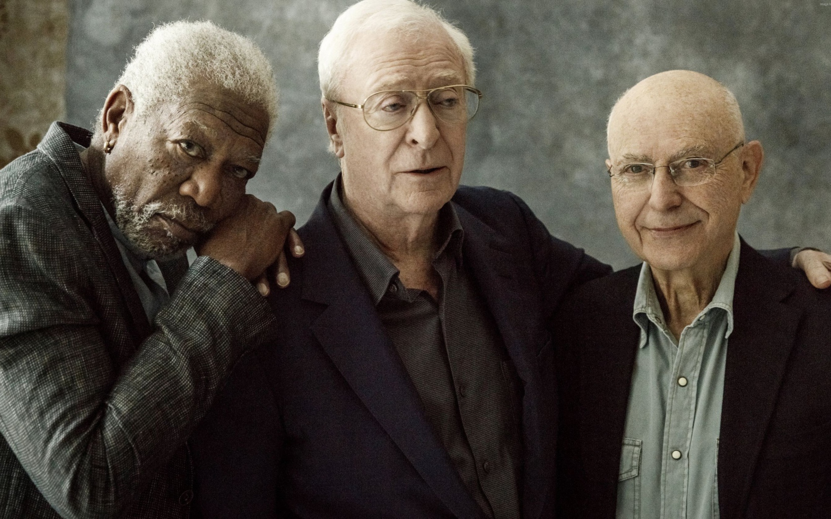 Актеры Морган Фриман, Майкл Кейн, Алан Аркин  герои фильма  Уйти красиво, 2017 