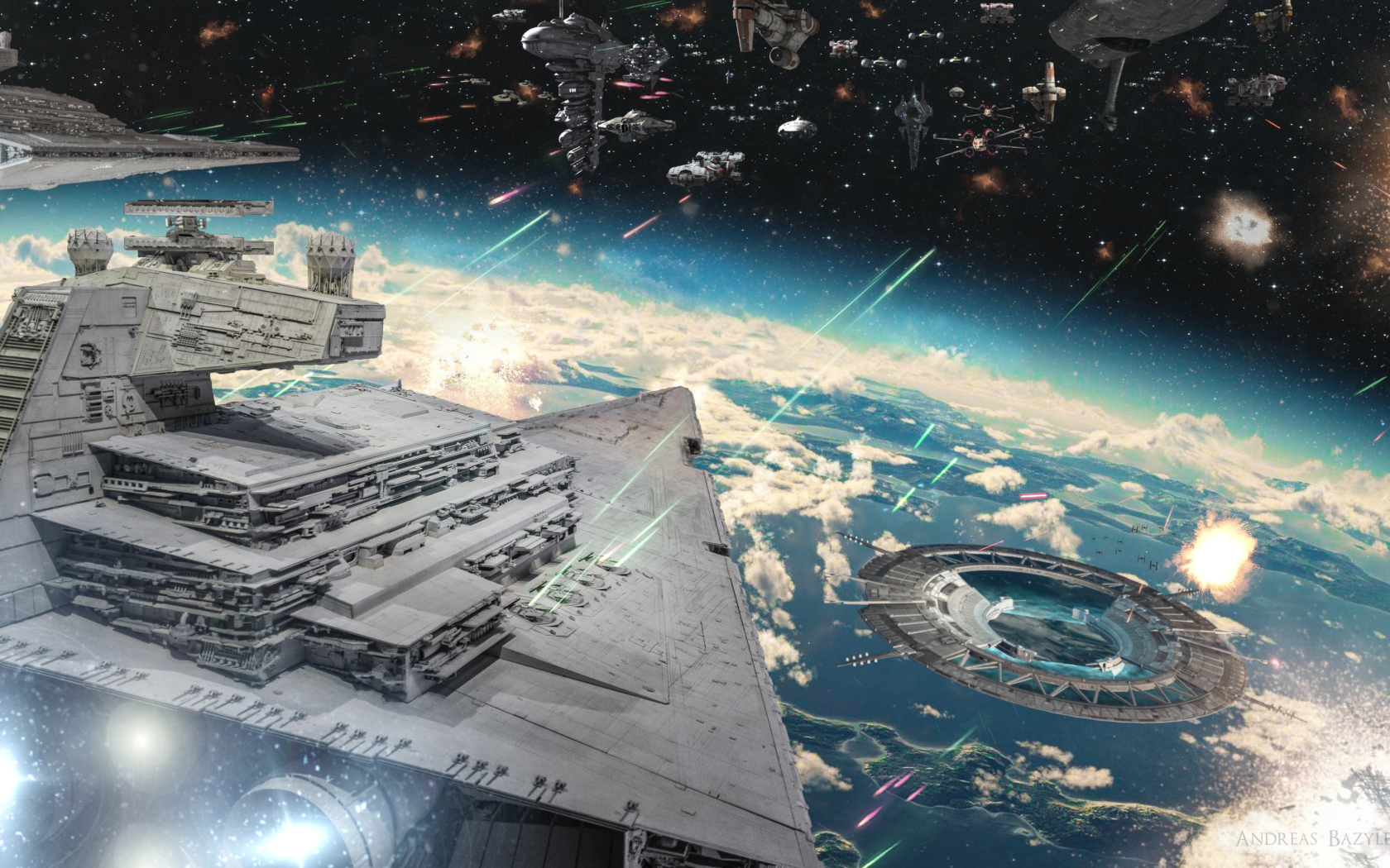 Боевые космические корабли битва фильм Изгой-один. Звёздные войны Истории 