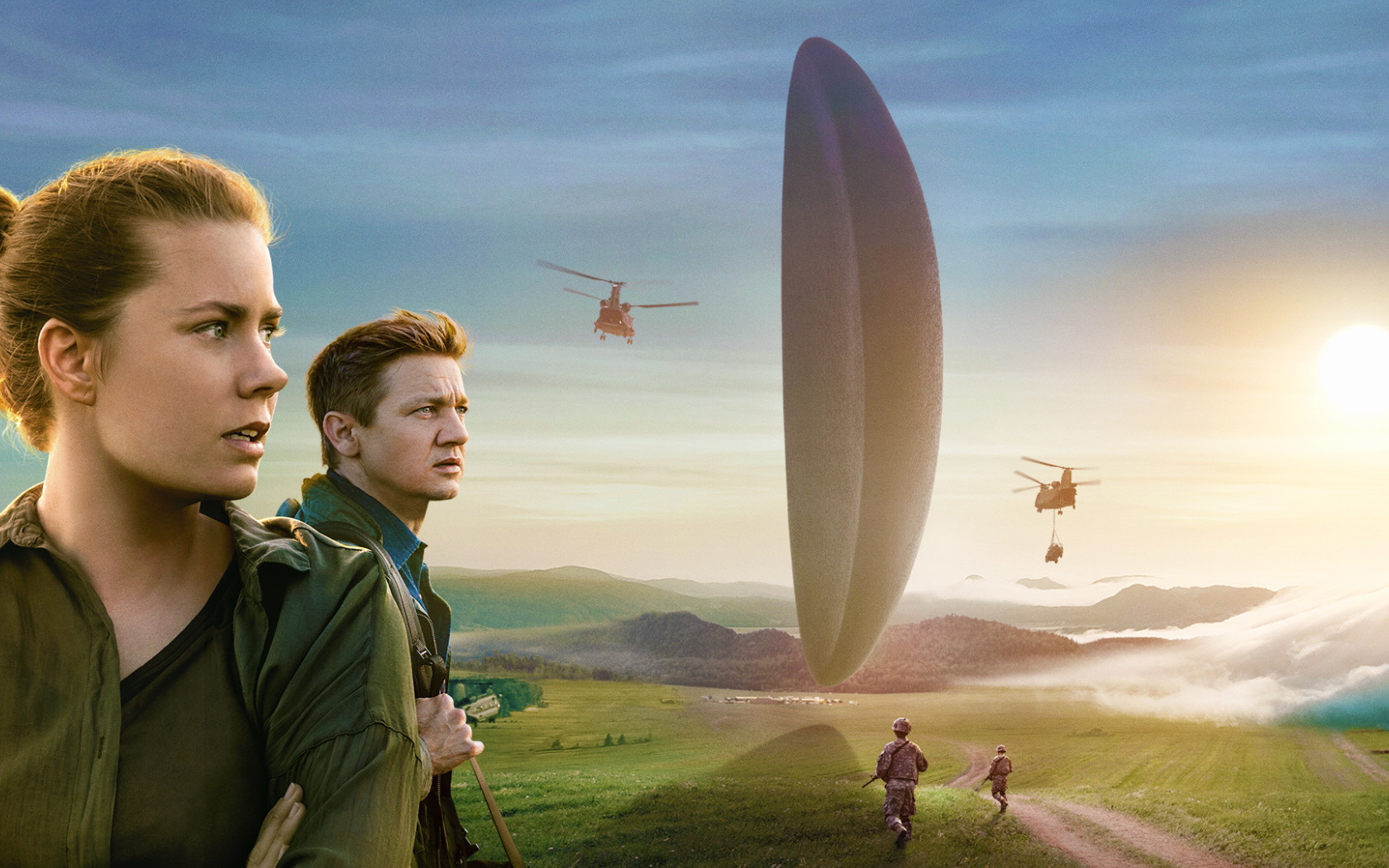 Луиза и Иэн персонажи фильма Прибытие 