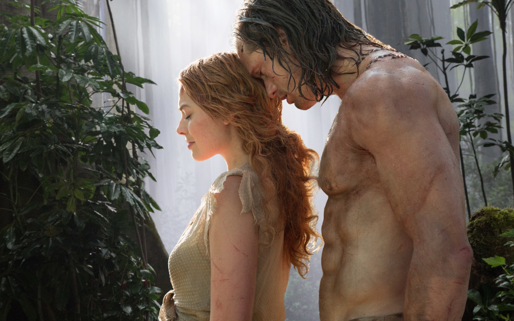 Тарзан  и Джейн главные герои фильма Тарзан. Легенда 