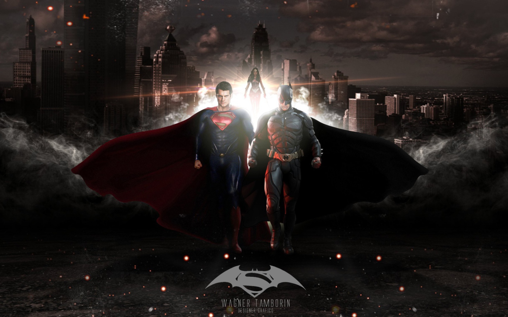 Главные герои фильма Бэтмен против Супермена На заре справедливости 