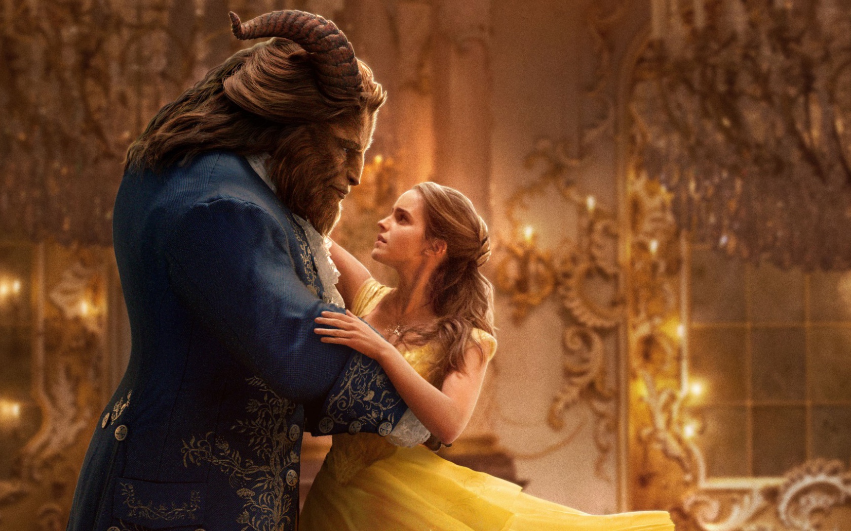 Танец во дворце фильм Красавица и чудовище 2017  