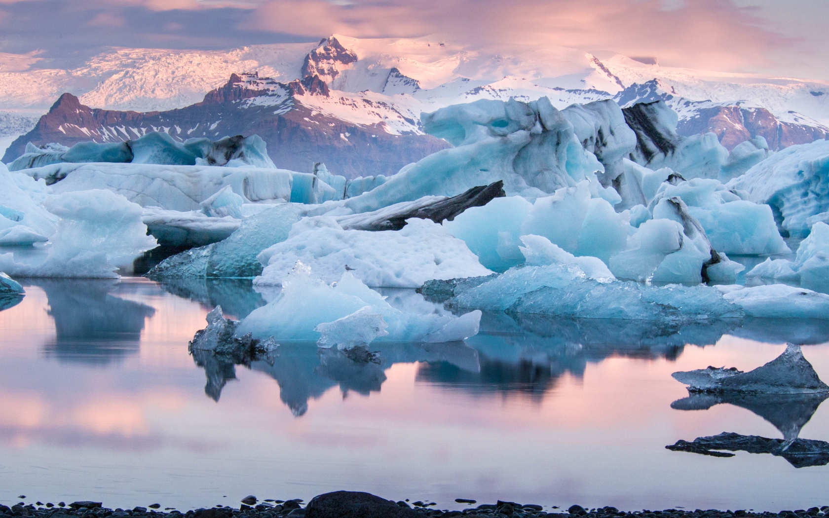 Ледниковая лагуна Йёкюльсаурлоун, Исландия
