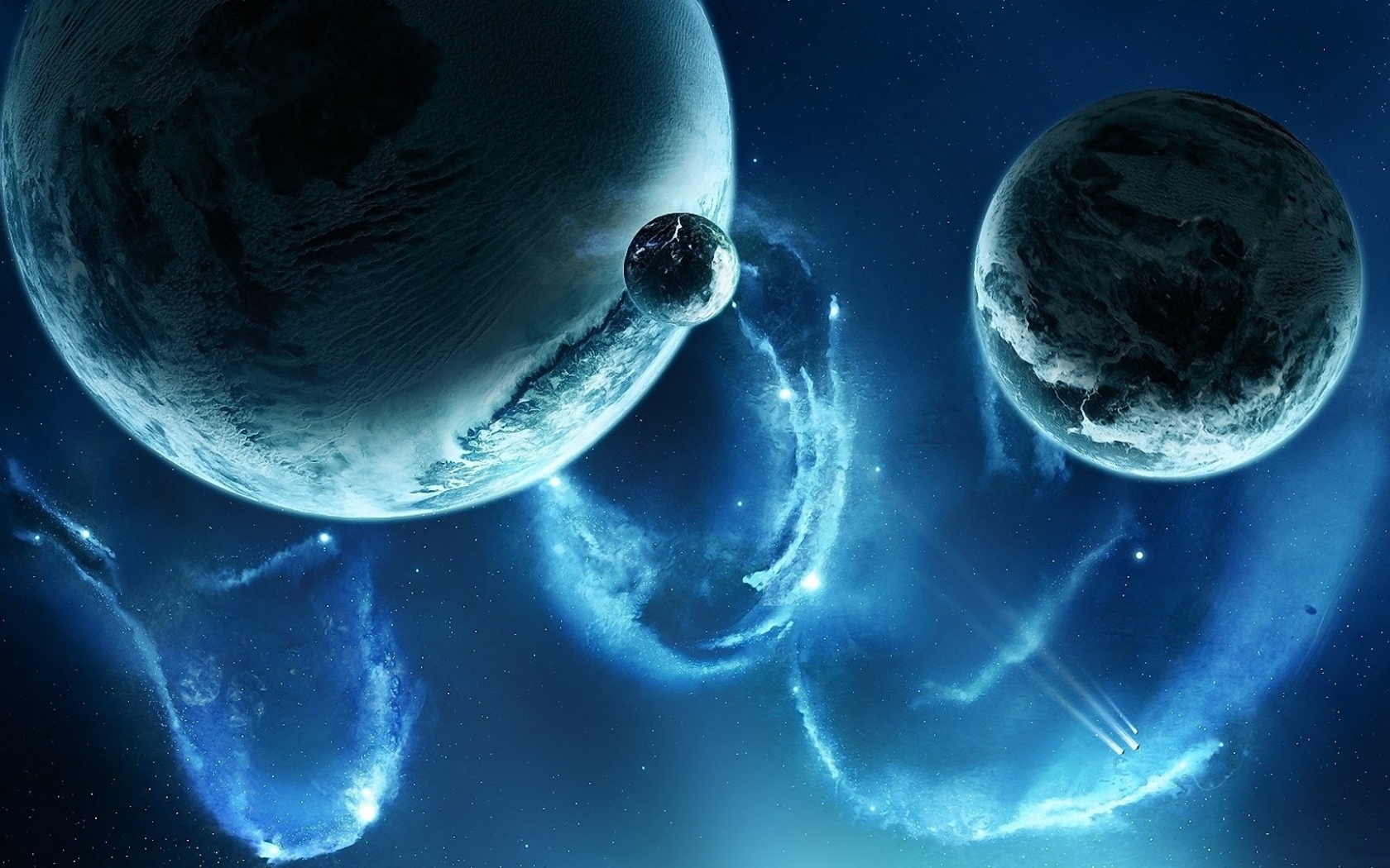 Планеты ледяные гиганты - Нептун, Уран и Плутон 