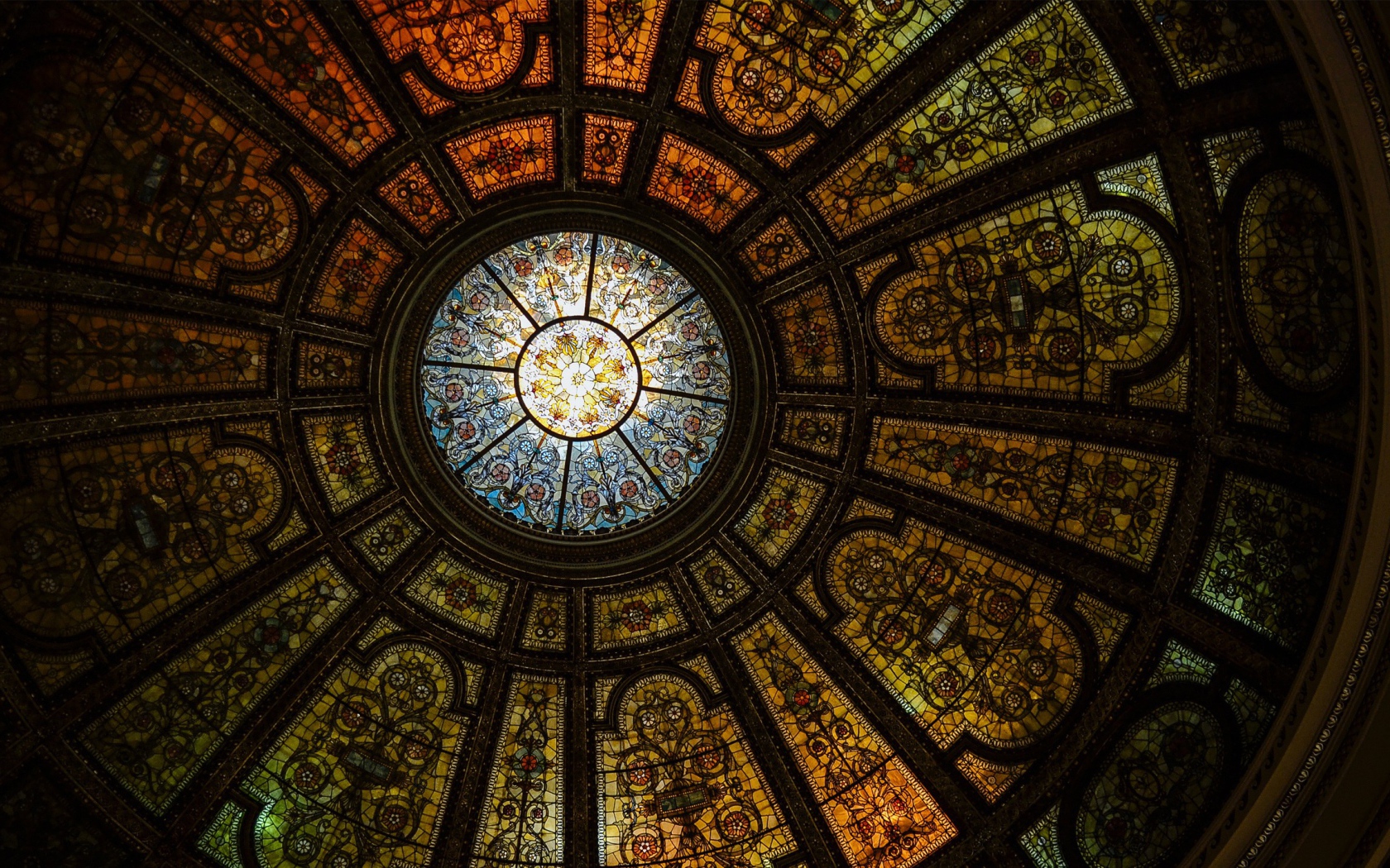 Чикагский культурный центр витражи, США