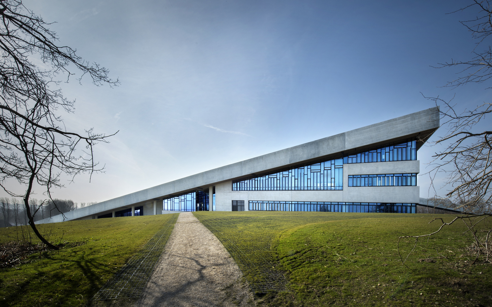 Необычный исторический музей  города Орхус, Дания 