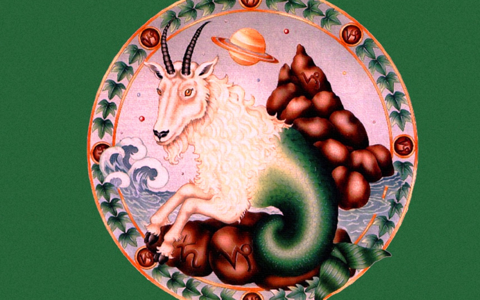 Знак зодиака Козерог  рисунок 