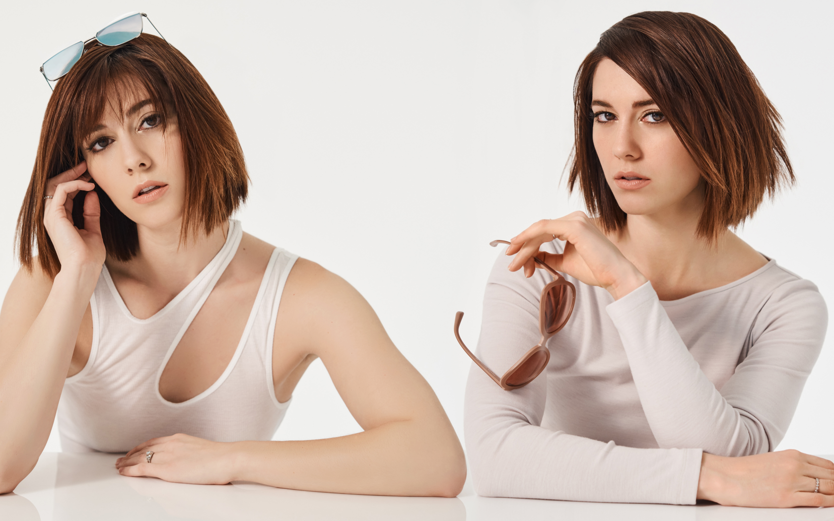 Актриса Мэри Элизабет Уинстэд фото на белом фоне 