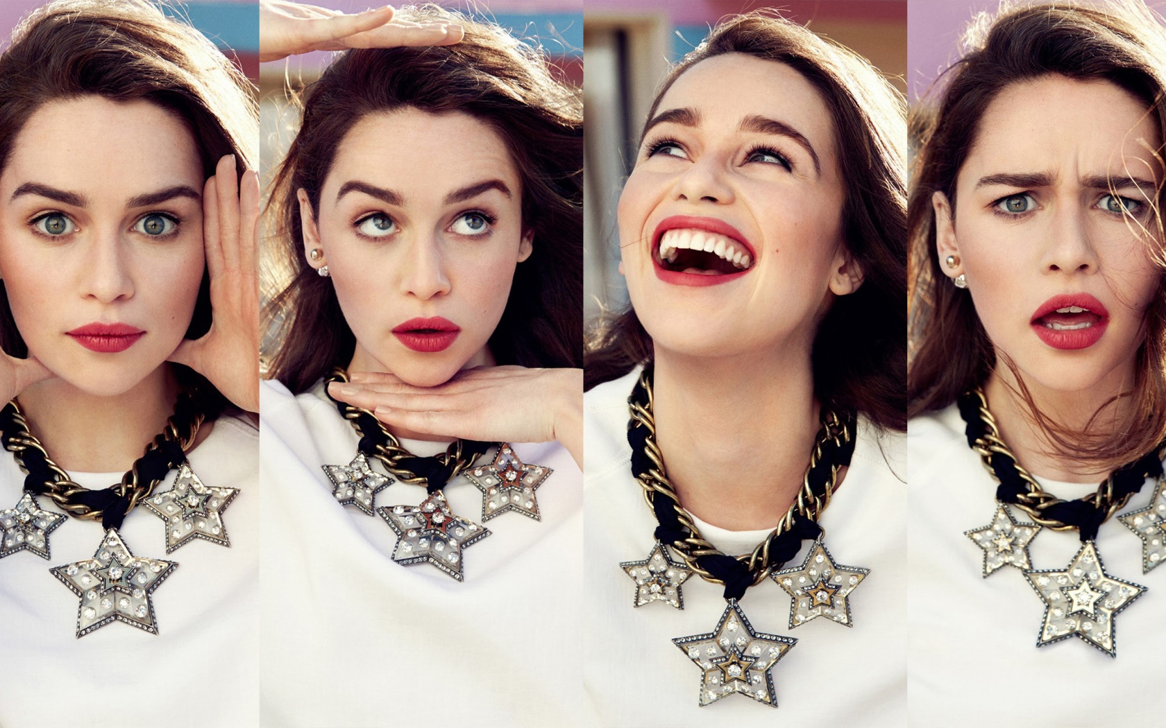 Эмоции актрисы Эмилии Кларк 