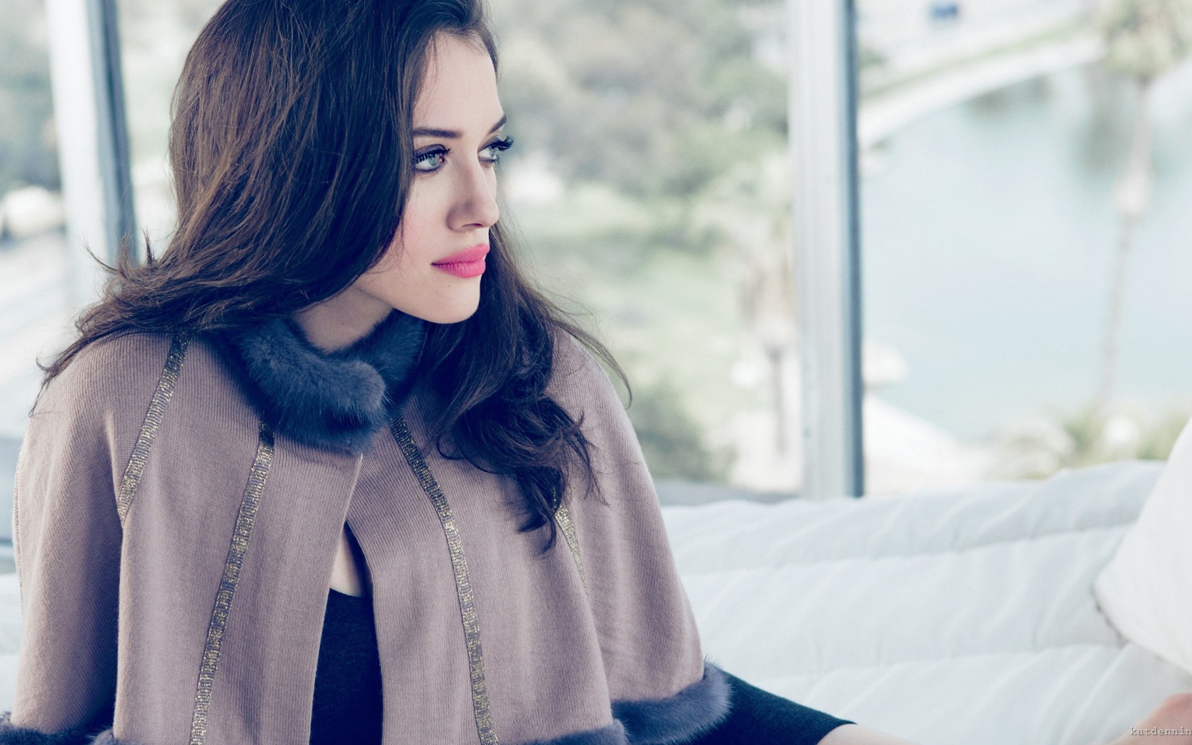 Молодая красивая актриса Кэт Деннингс