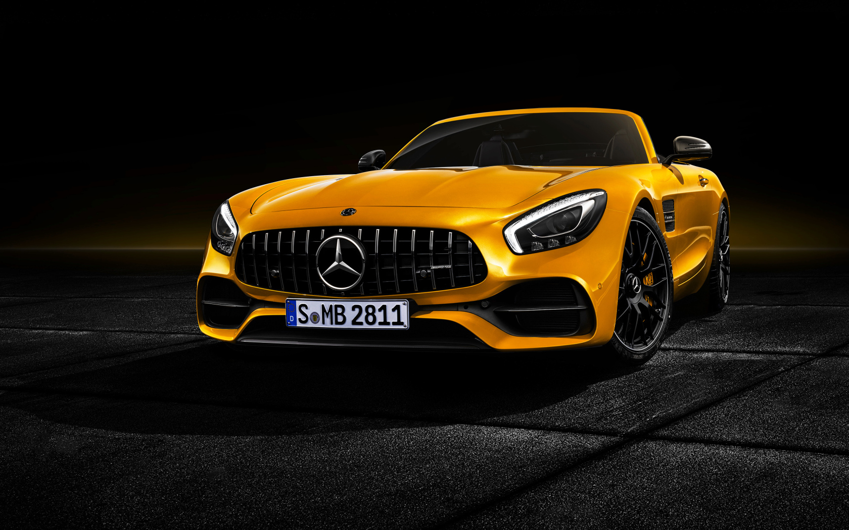 Спортивный автомобиль Mercedes-AMG GT S Roadster, 2018