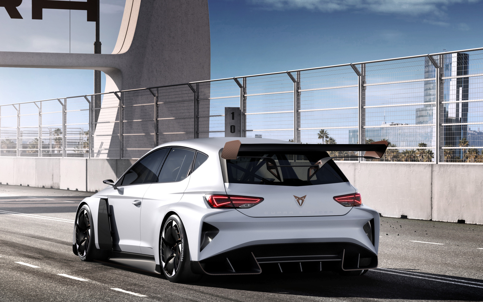 Спортивный автомобиль Cupra E Racer 2018 