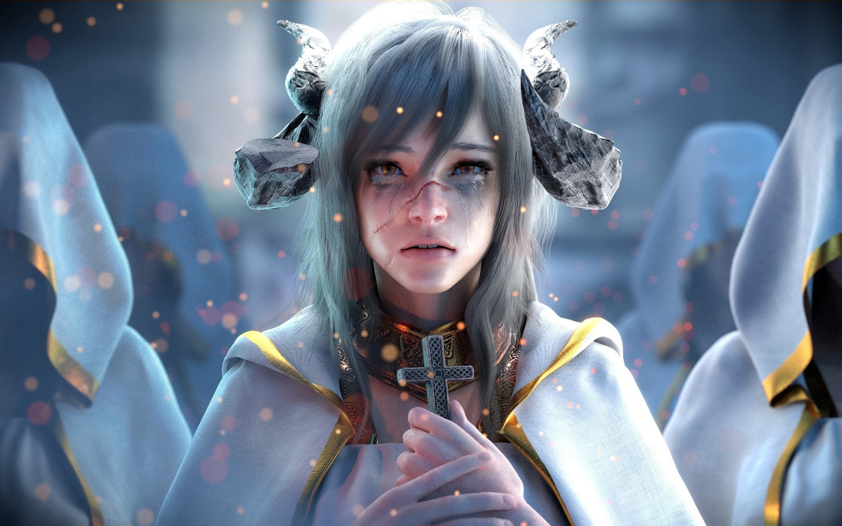 Девушка демон, фэнтези