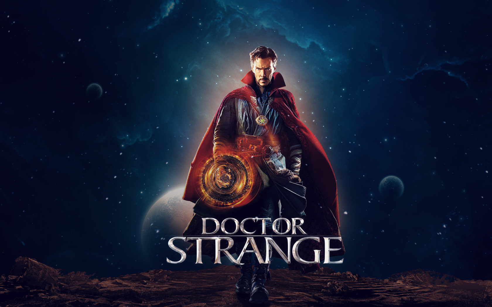 Актер Бенедикт Камбербэтч  в фильме  Доктор Стрэндж