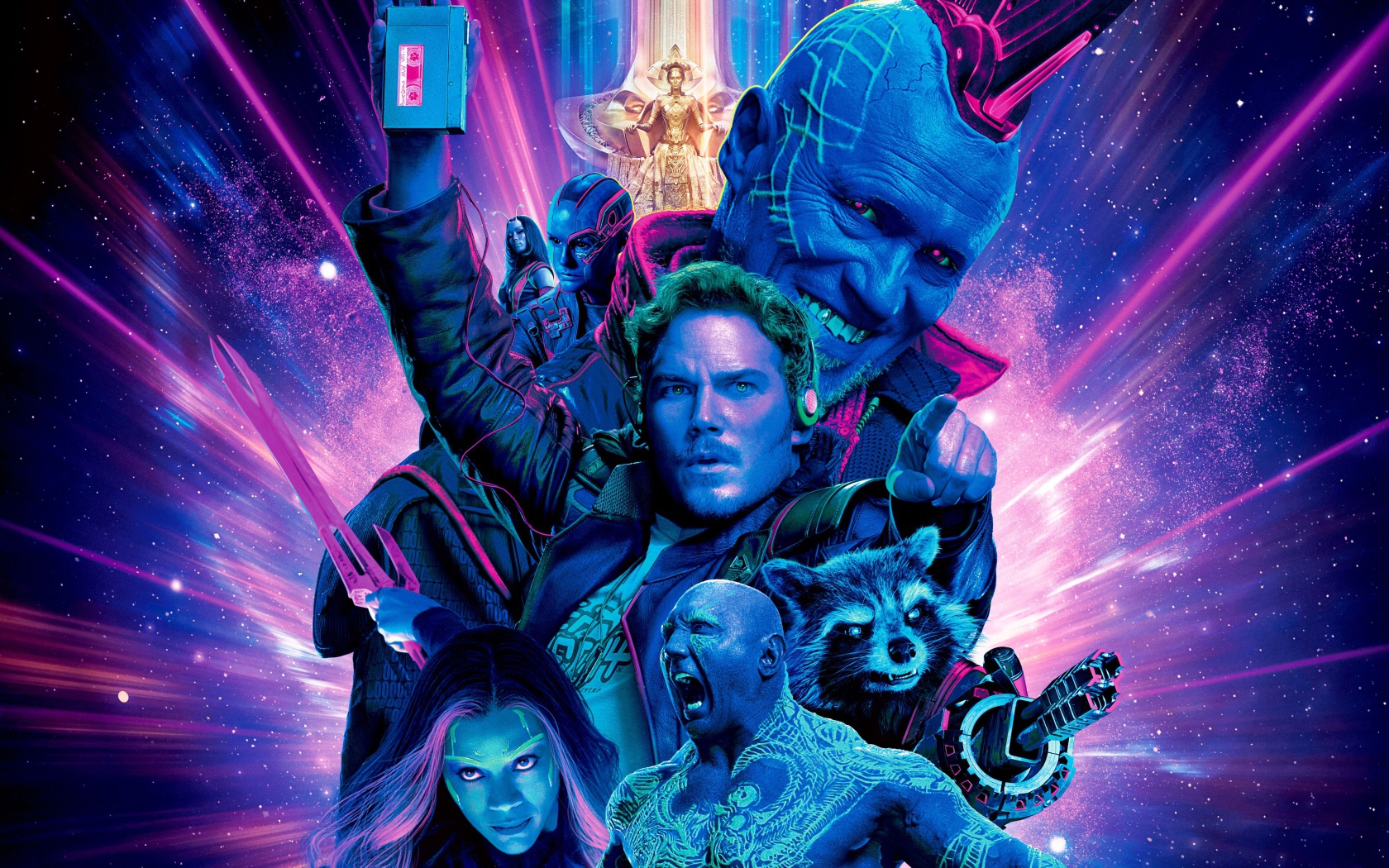 Фантастические герои фильма Стражи галактики 2