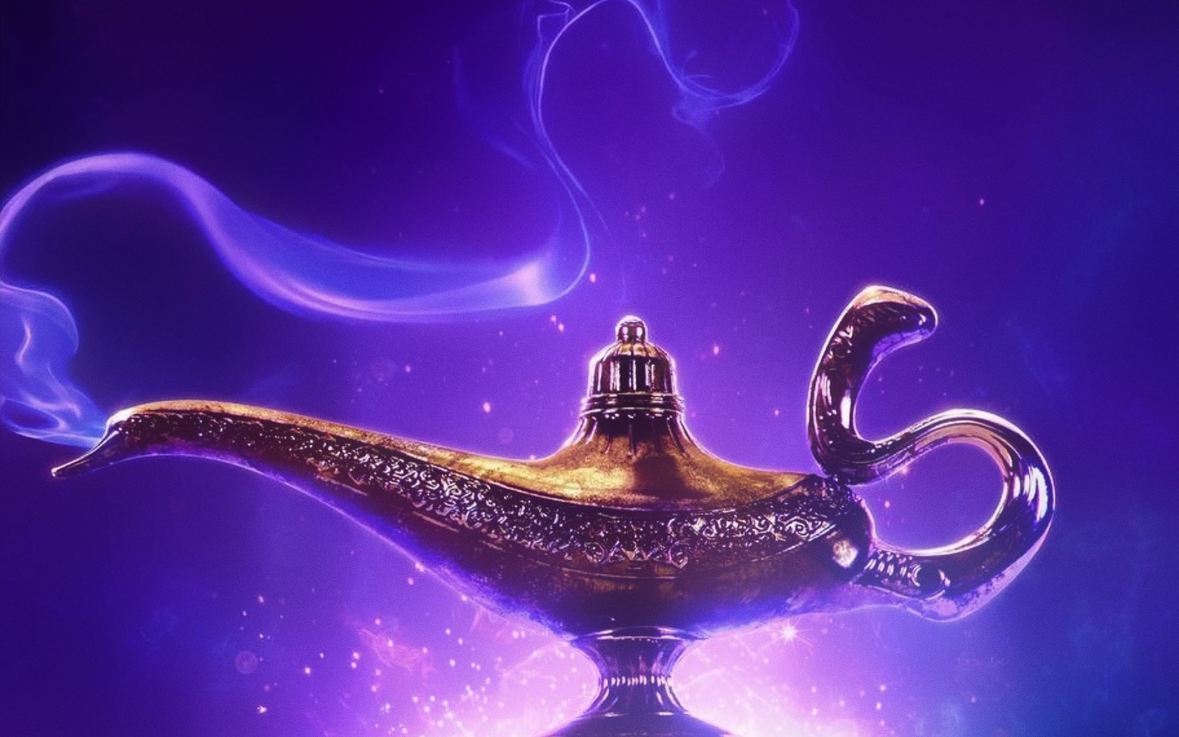 Постер фильма фэнтези Аладдин, 2019