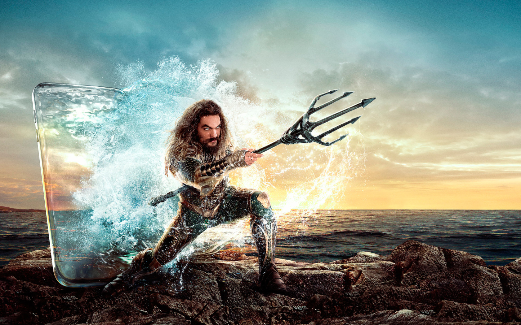 Главный герой фильма Аквамен