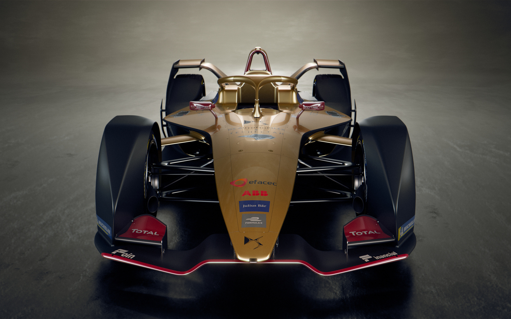 Гоночный автомобиль DS E-Tense FE 19