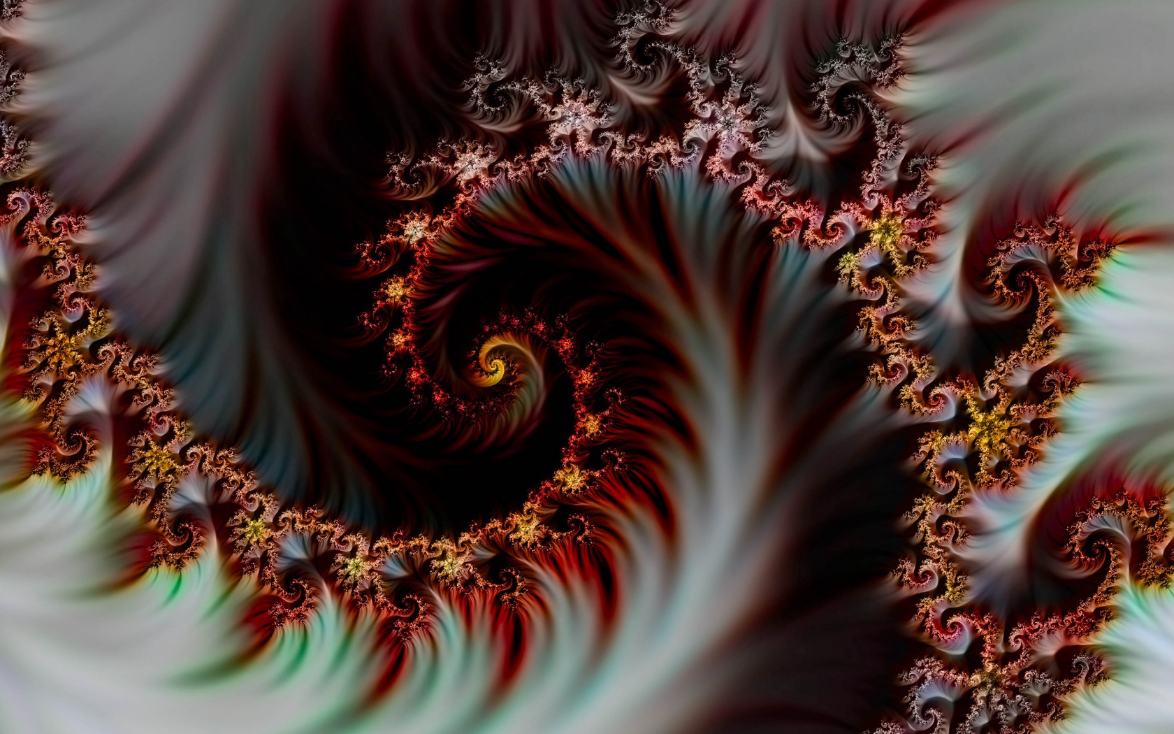 Красивый абстрактный коричневый волнистый рисунок