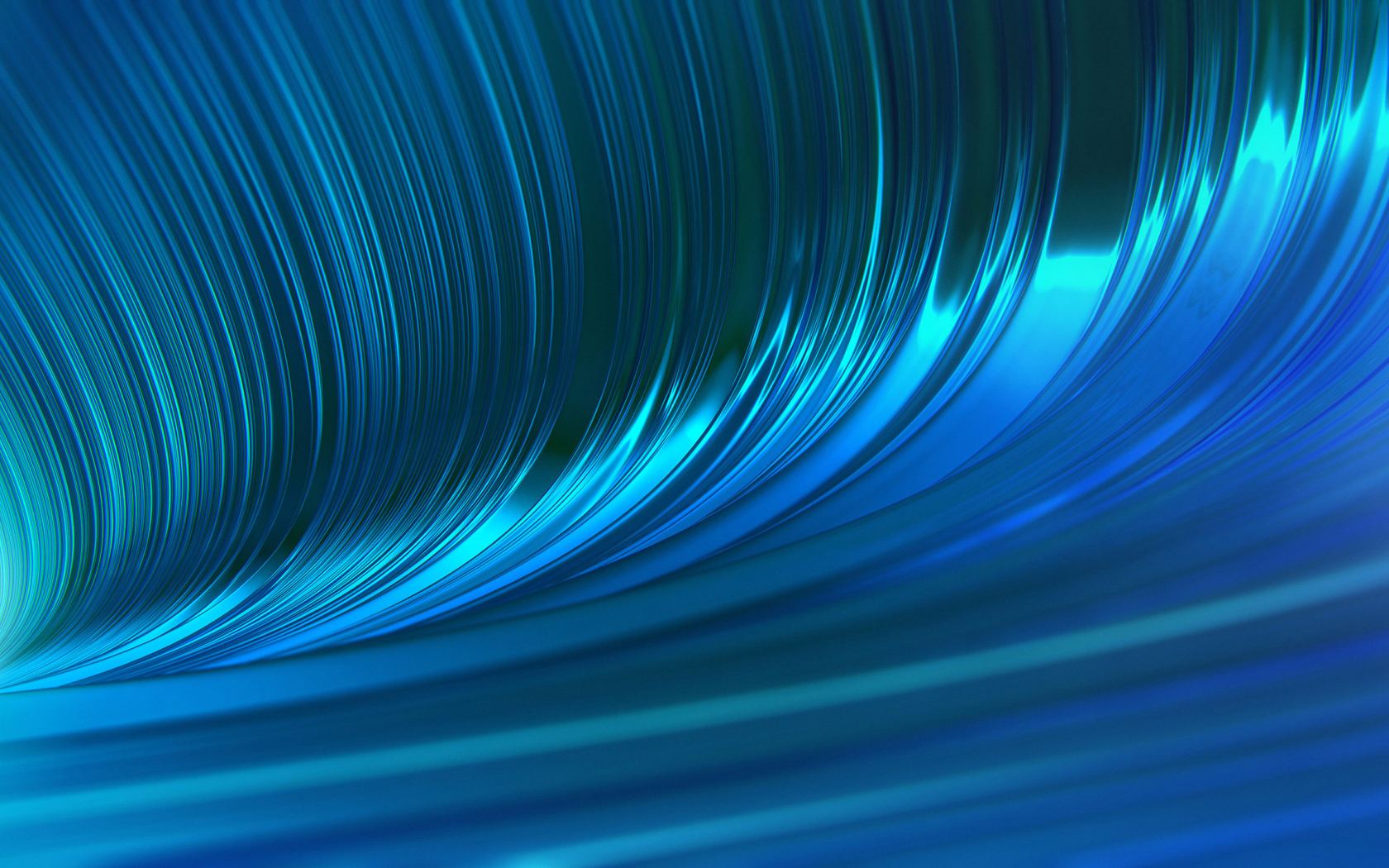 Голубые абстрактные волны крупным планом