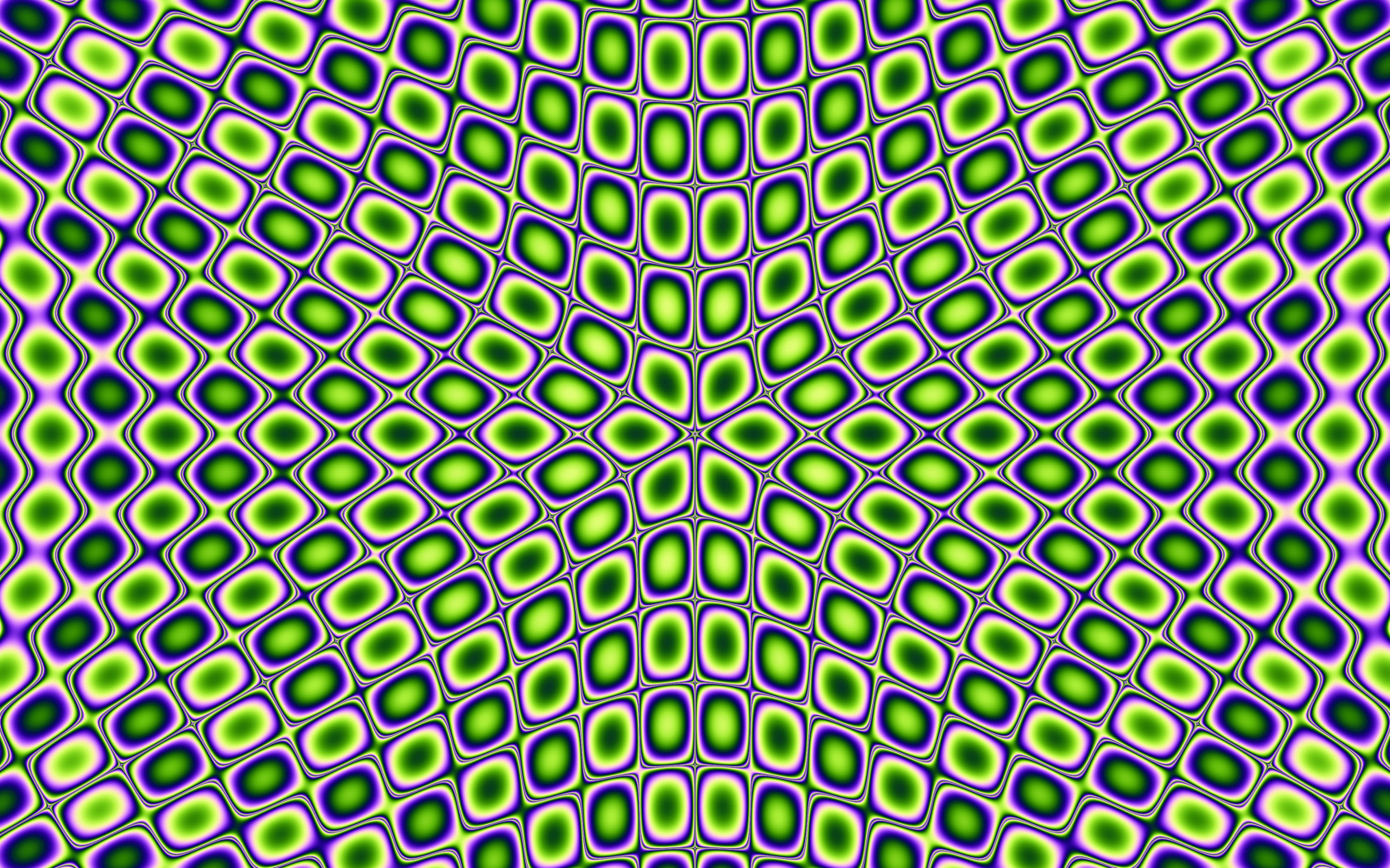 Красивый узор с оптической иллюзией 