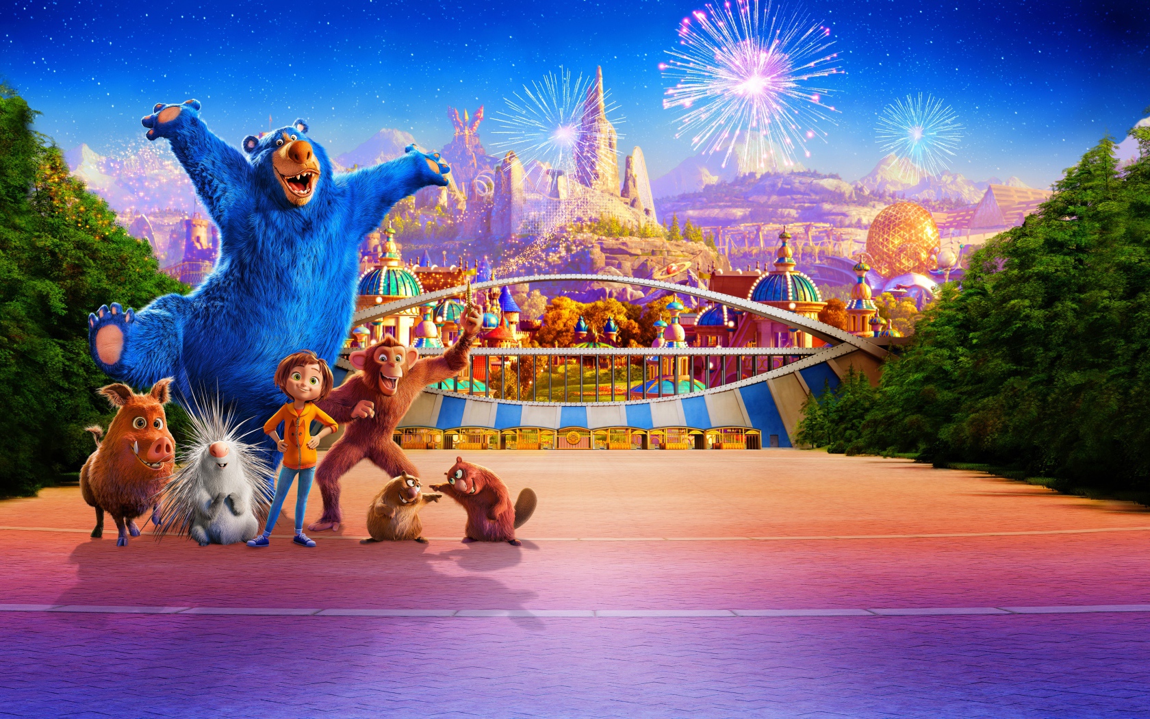 Постер нового мультфильма Волшебный парк Джун, 2019