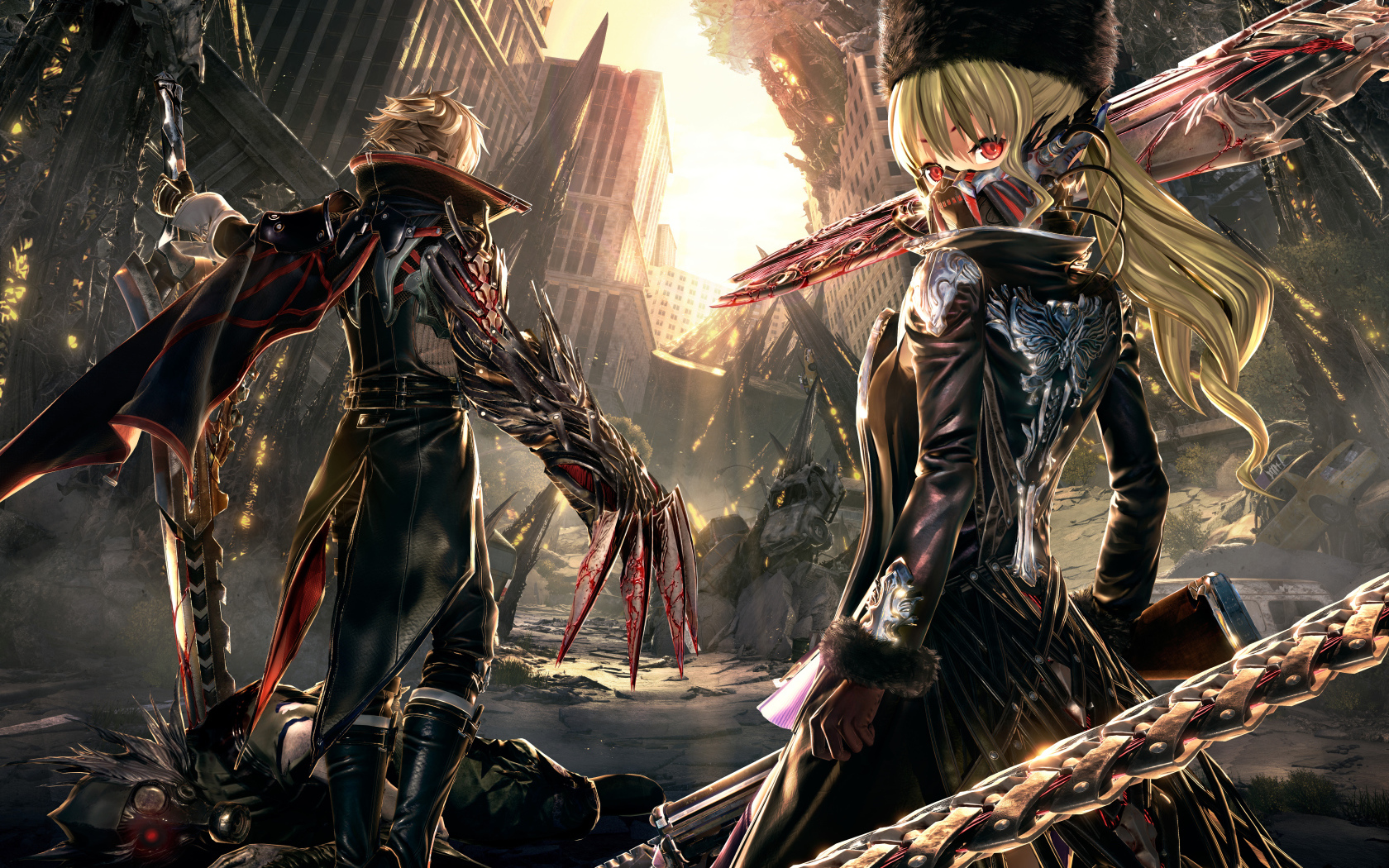 Новая видеоигра для PlayStation 4 Code Vein, 2019 года
