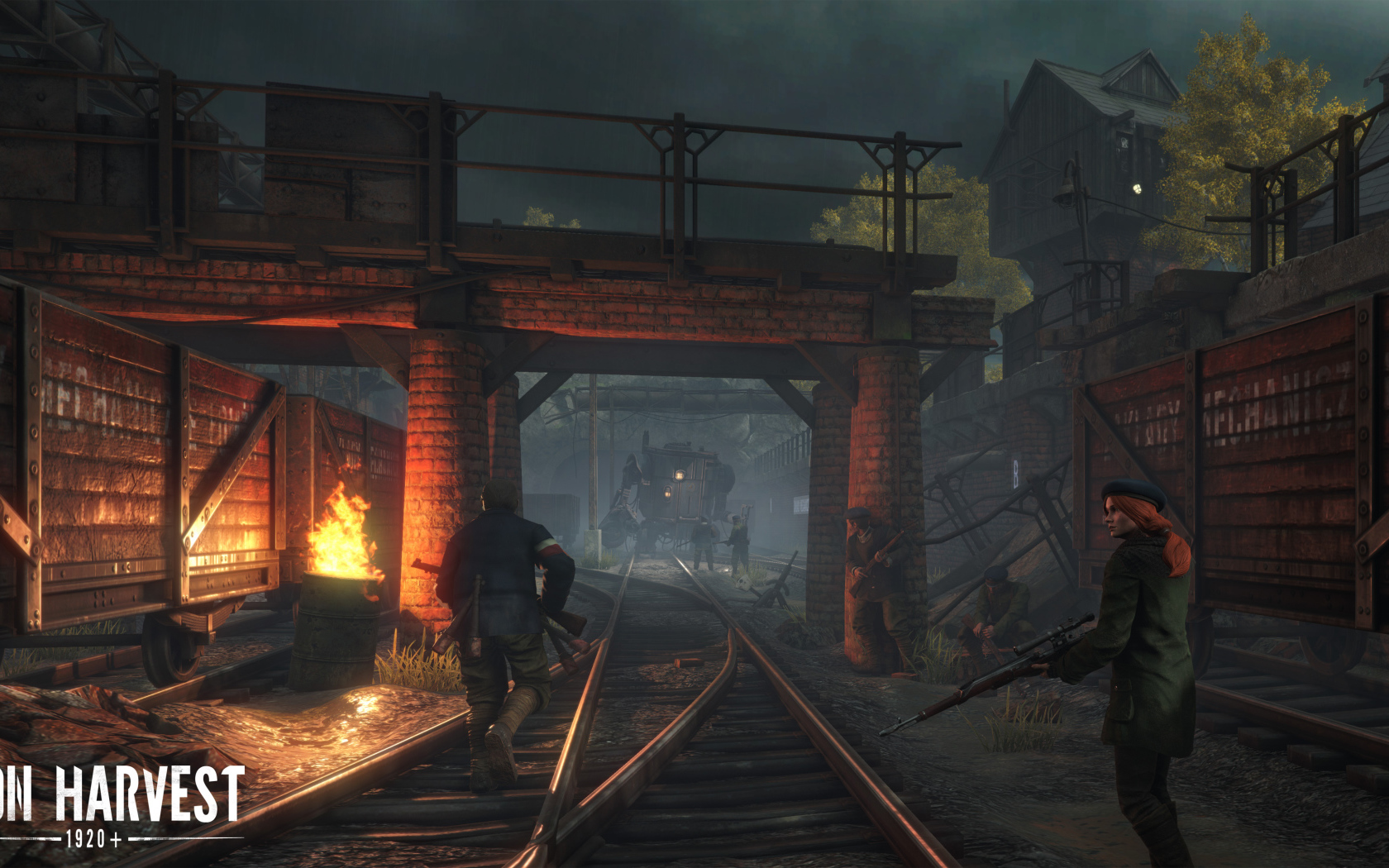 Кадр компьютерной игры Iron Harvest, 2019 года