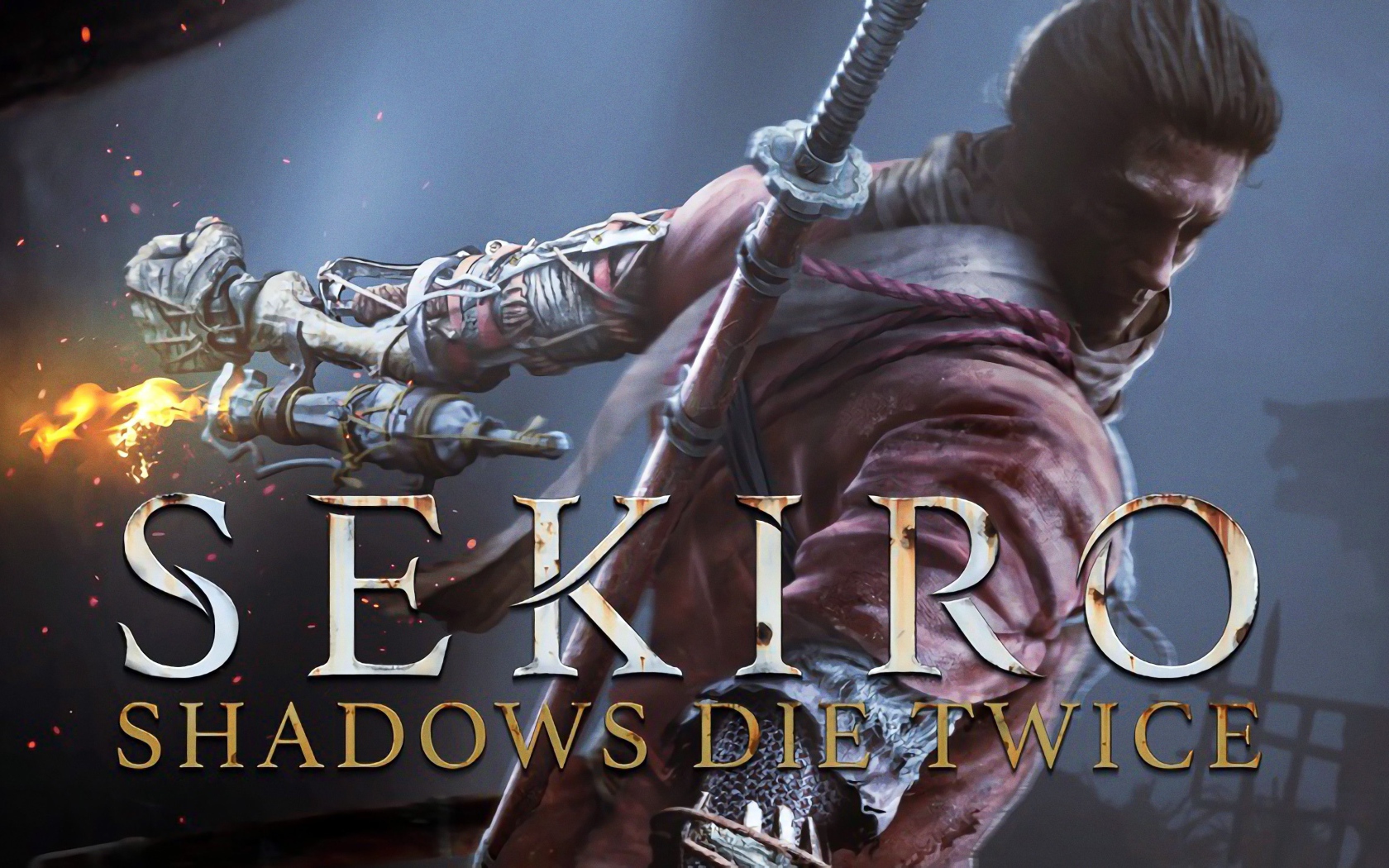 Постер компьютерной игры Sekiro: Shadows Die Twice, 2019 года