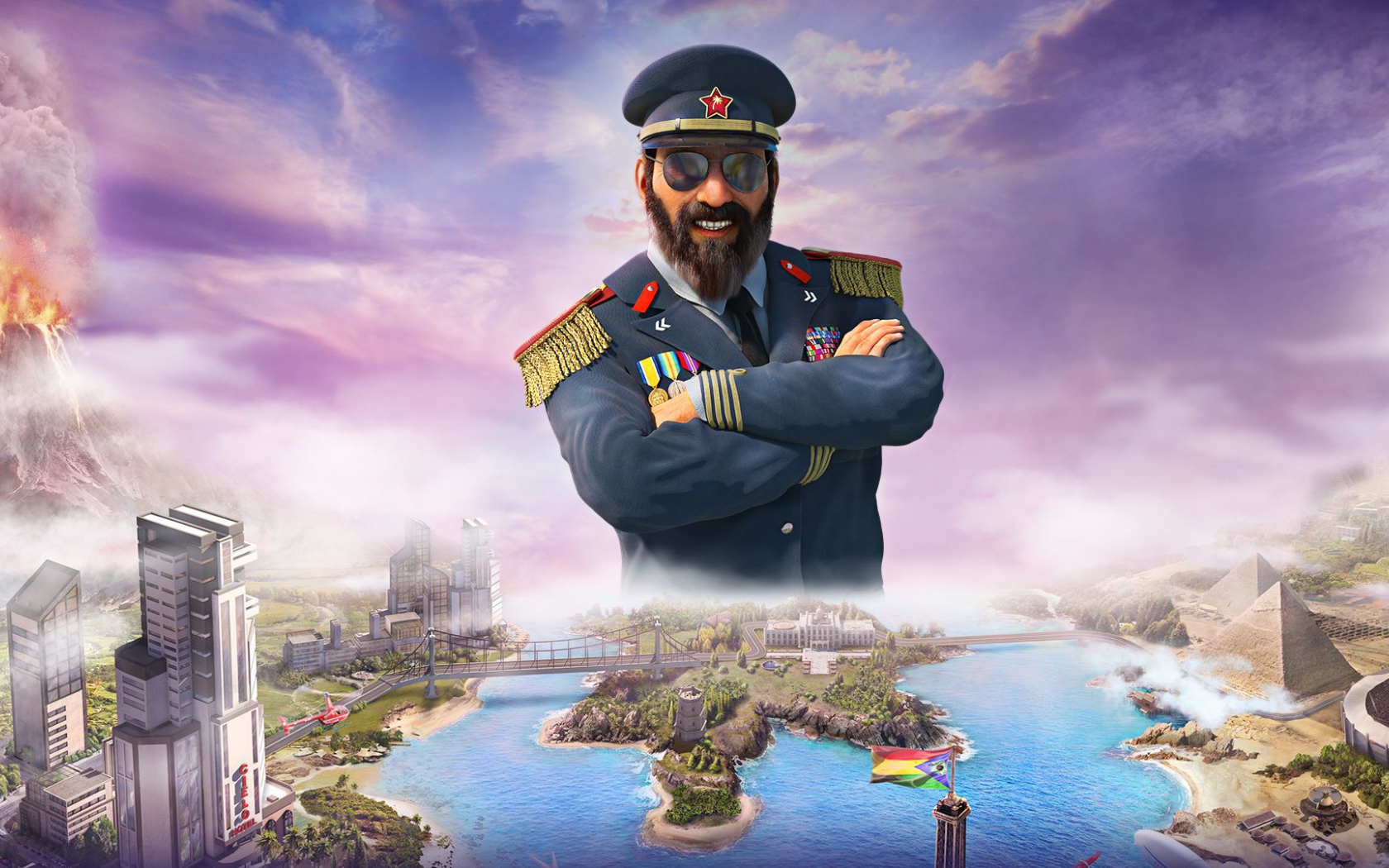Постер компьютерной игры Tropico 6