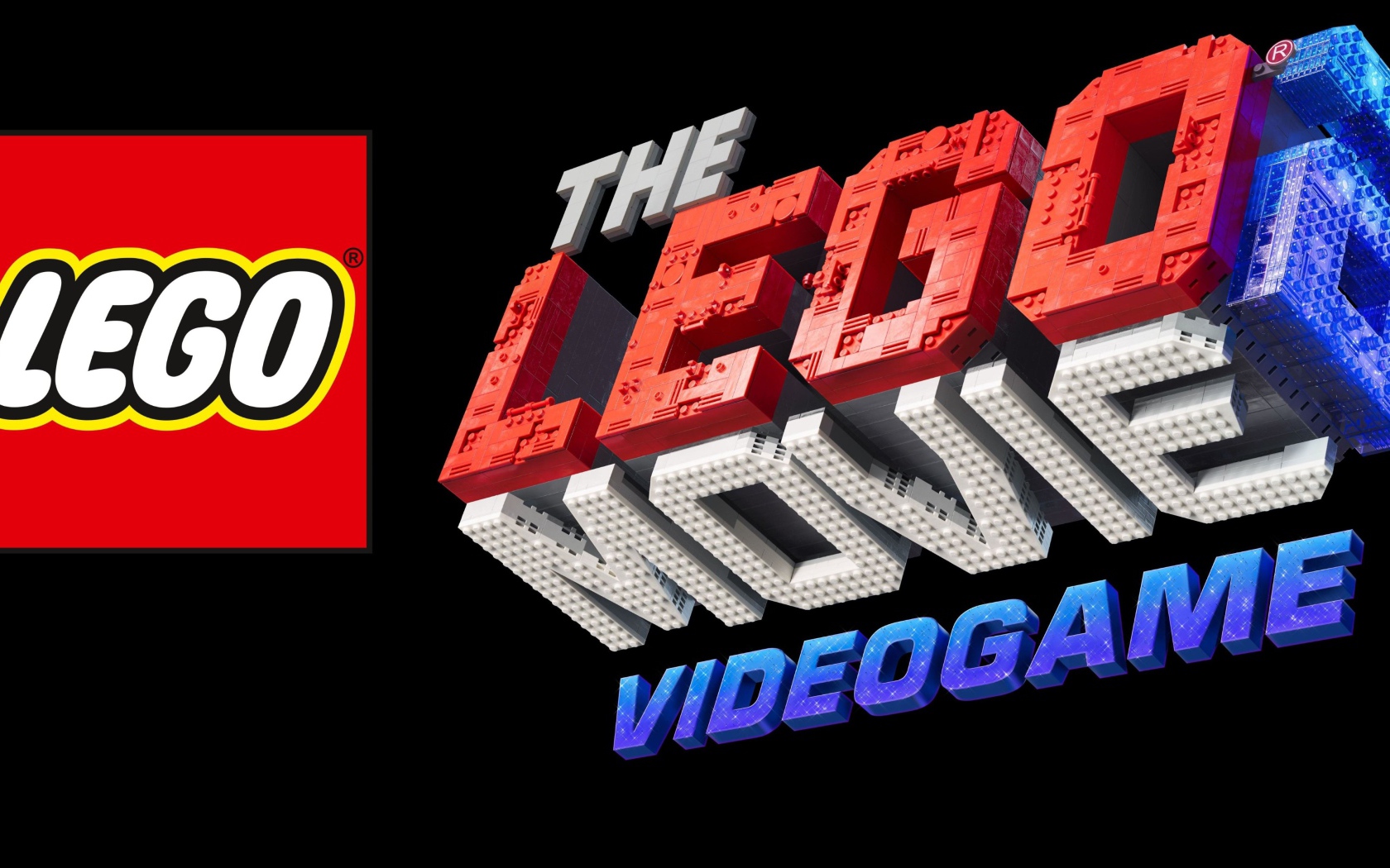 Постер новой видеоигры The Lego Movie 2 Videogame, 2019 года на черном фоне