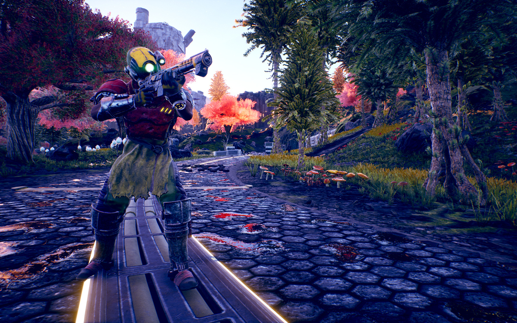 Скриншот компьютерной игры The Outer Worlds, 2019 года