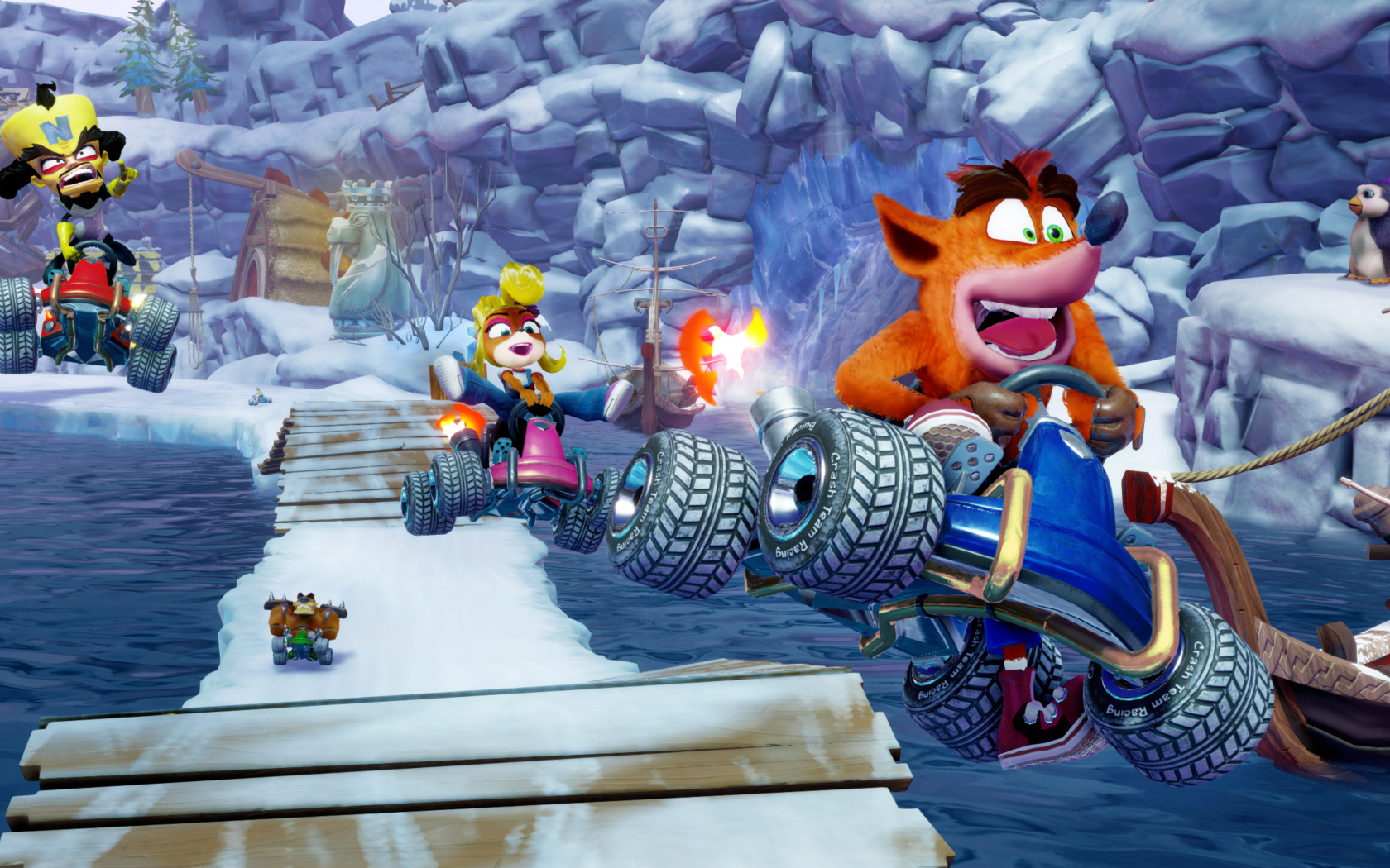 Скриншот компьютерной игры Crash Team Racing Nitro-Fueled, 2019 года