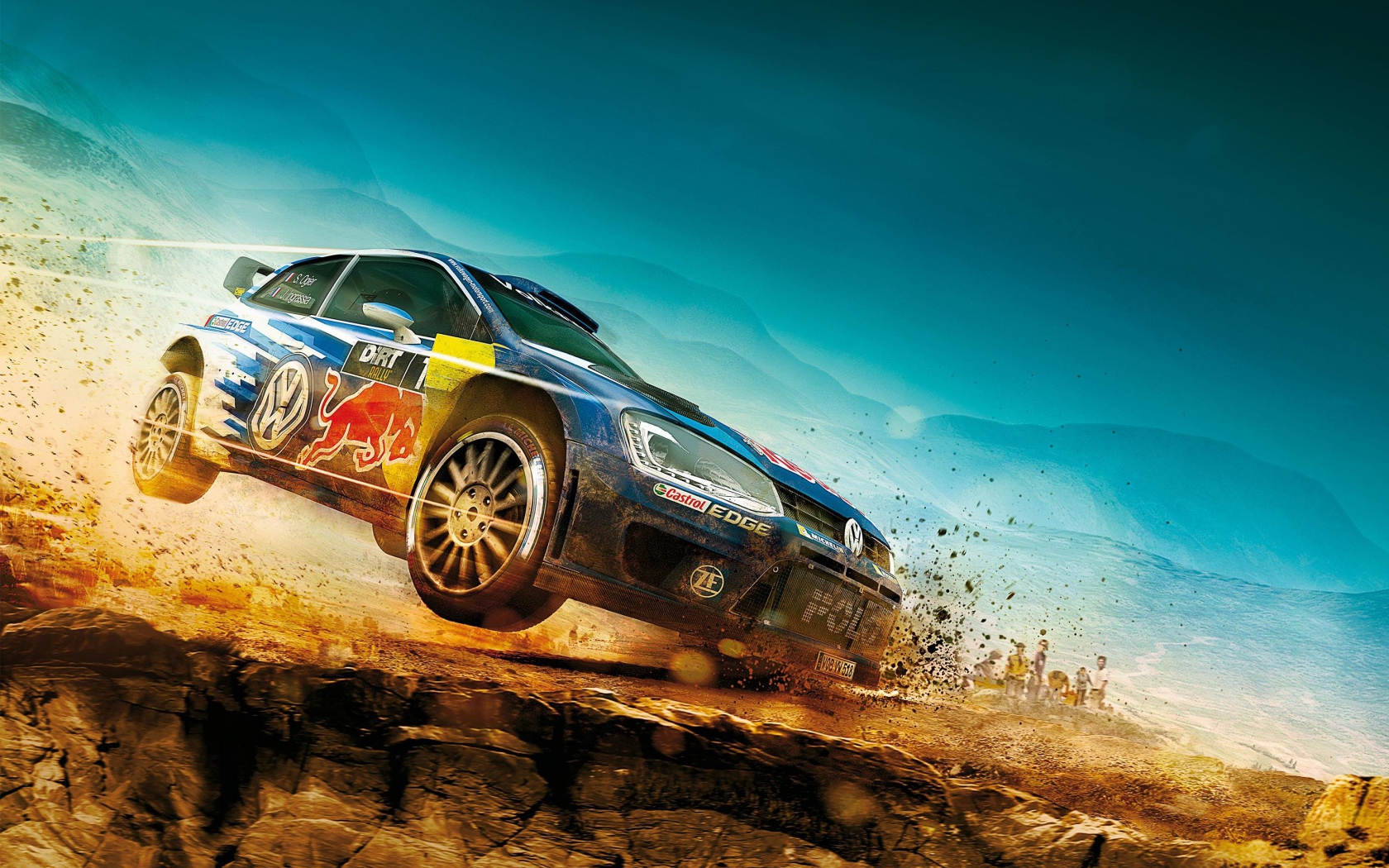Скриншот новой гоночной видеоигры Dirt Rally 2.0, 2019 года