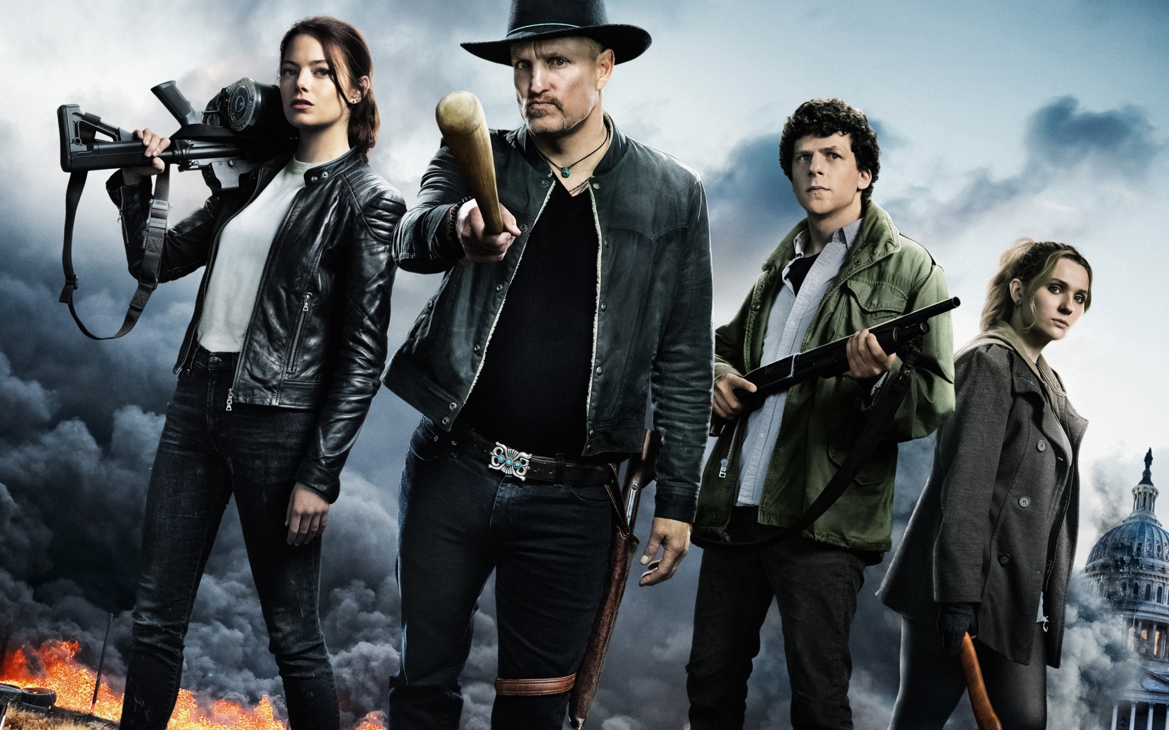 Постер нового фильма Zомбилэнд: Контрольный выстрел, 2019