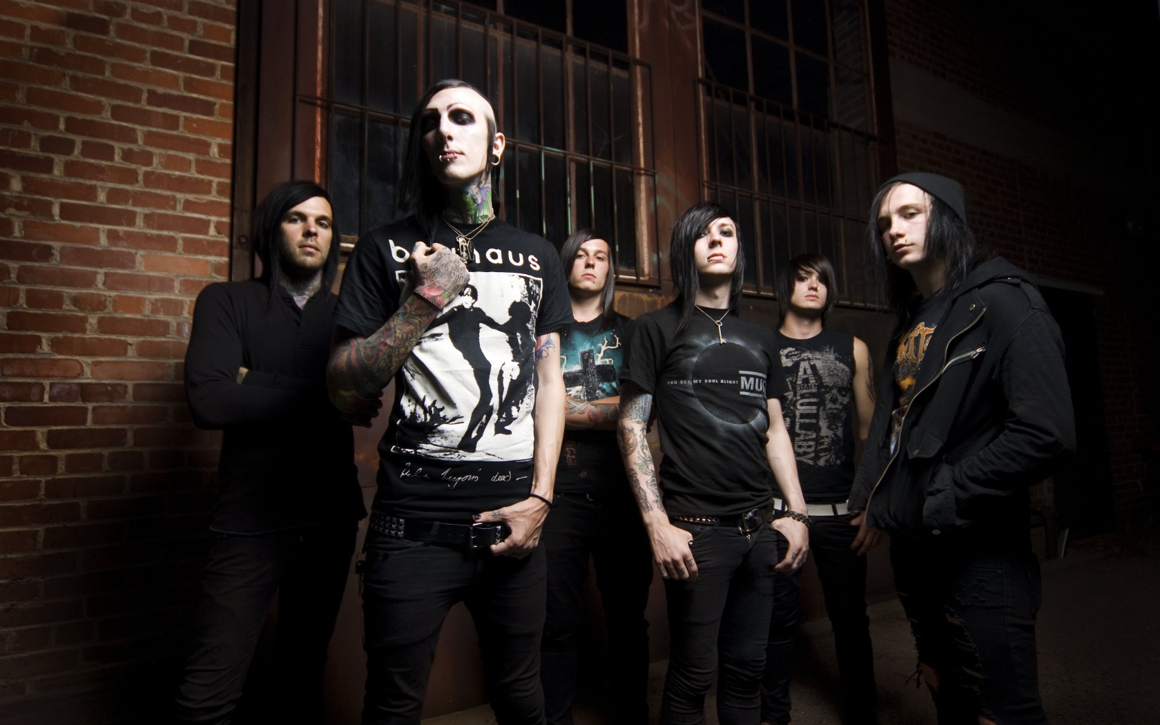 Американская метал группа Motionless In White