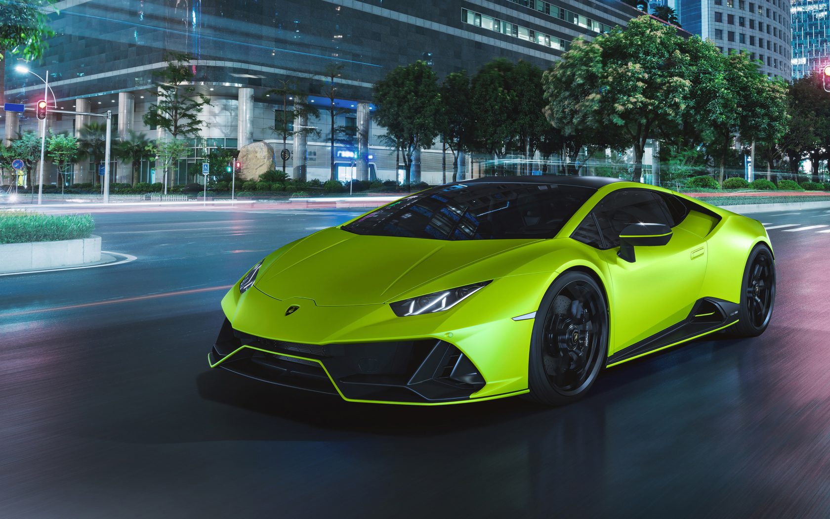 Автомобиль Lamborghini Huracán EVO 2021 года в городе