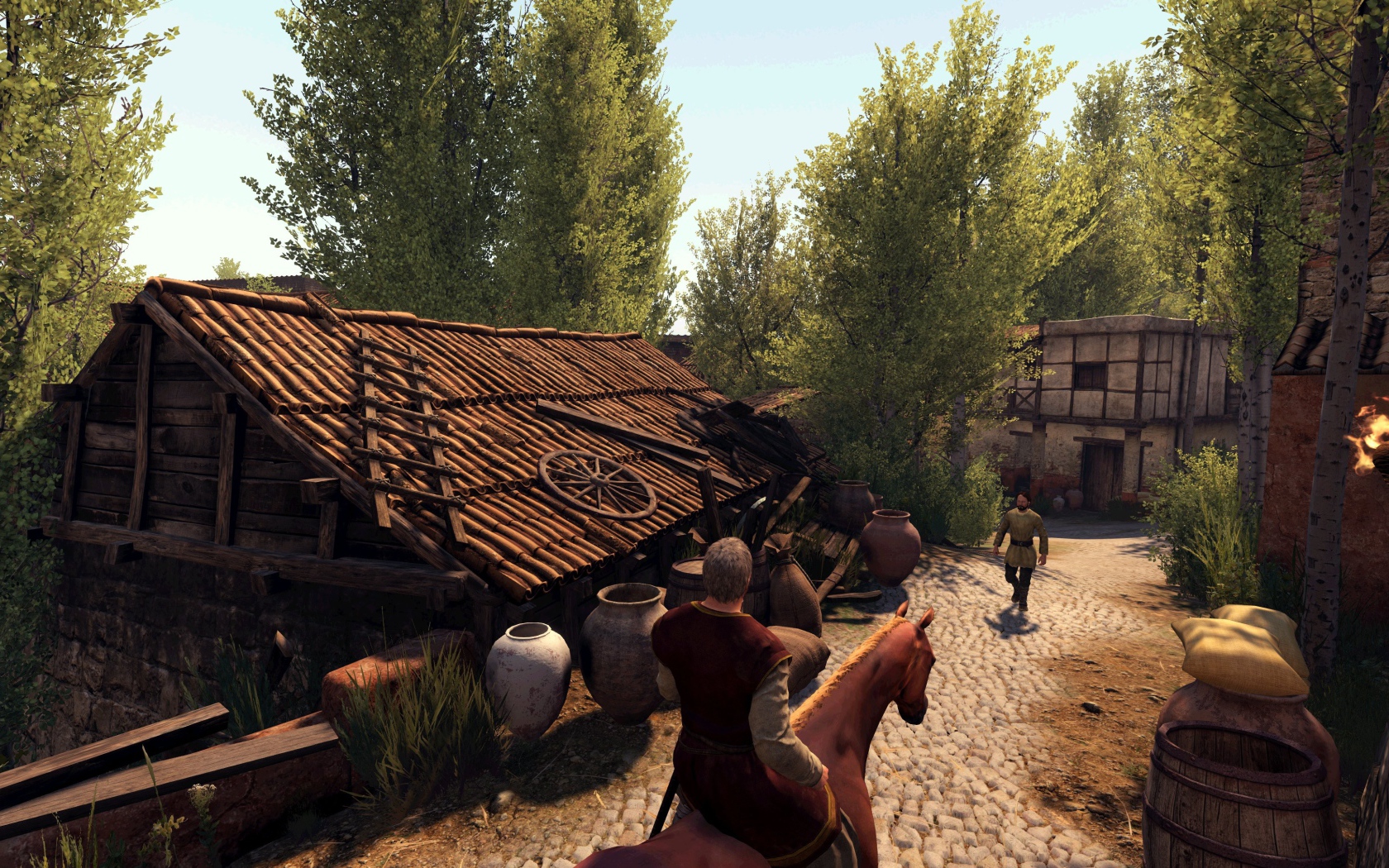 Кадр компьютерной игры Mount & Blade II: Bannerlord