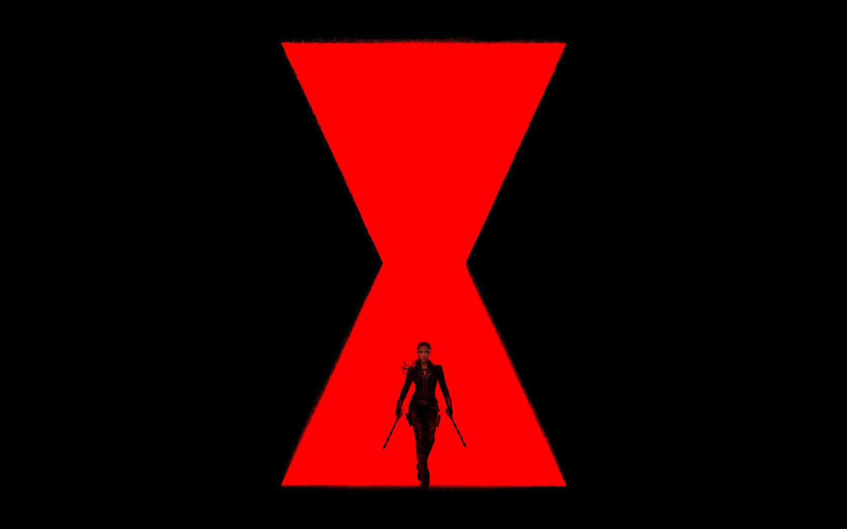 Постер фильма Чёрная вдова на черном фоне, 2020